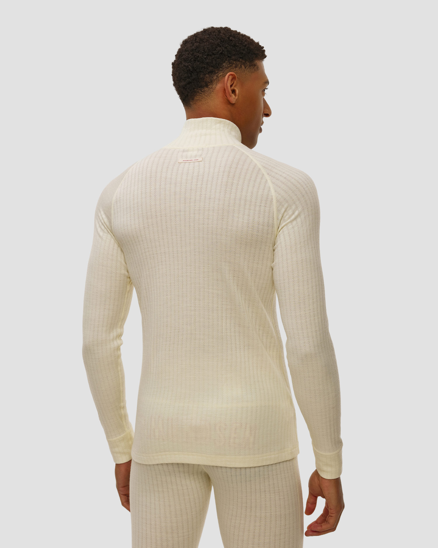 Col roulé en laine first layer pour hommes Amundsen Sports Hero'S Hide Half Zip