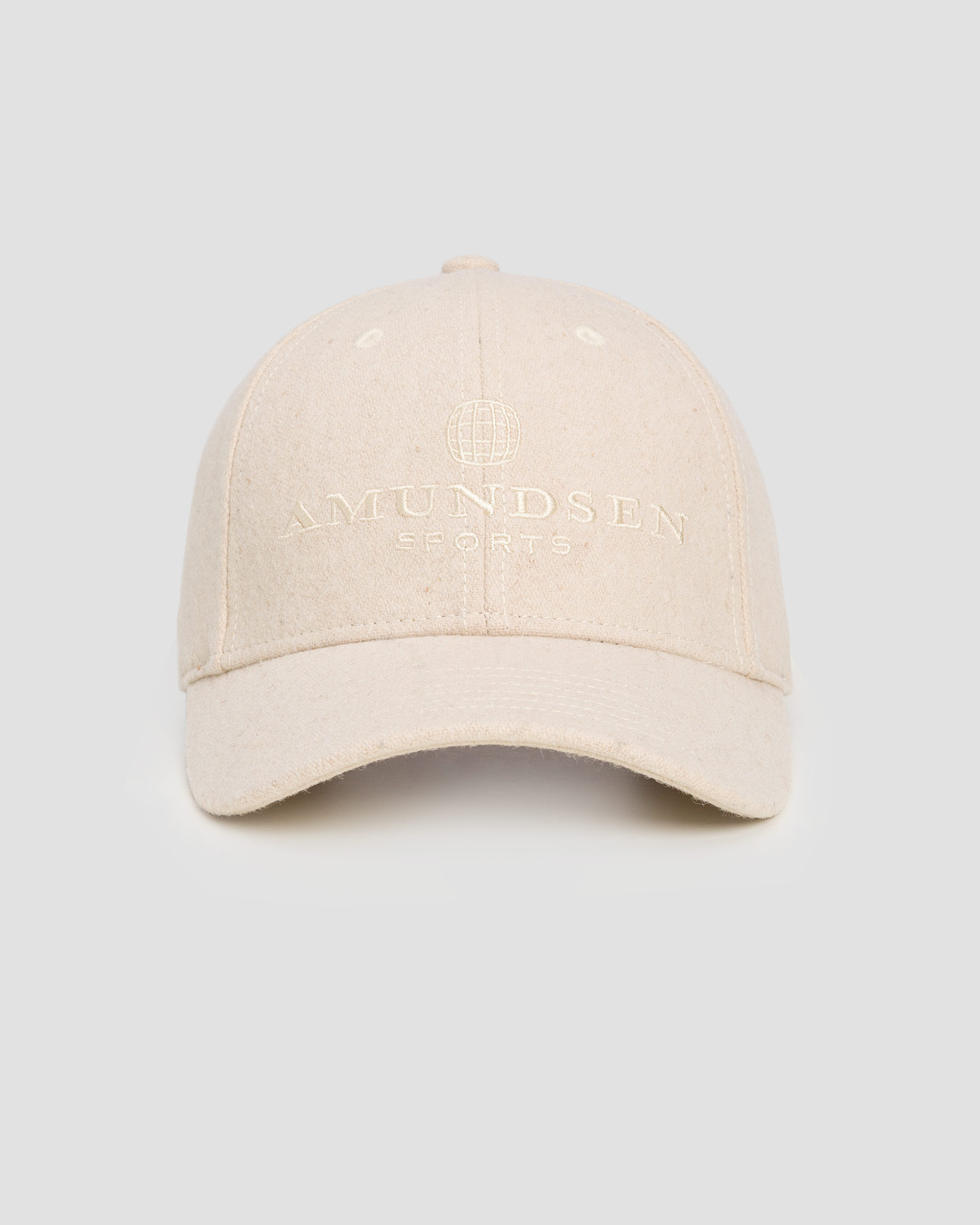 Czapka z daszkiem Amundsen Wool Cap beżowa