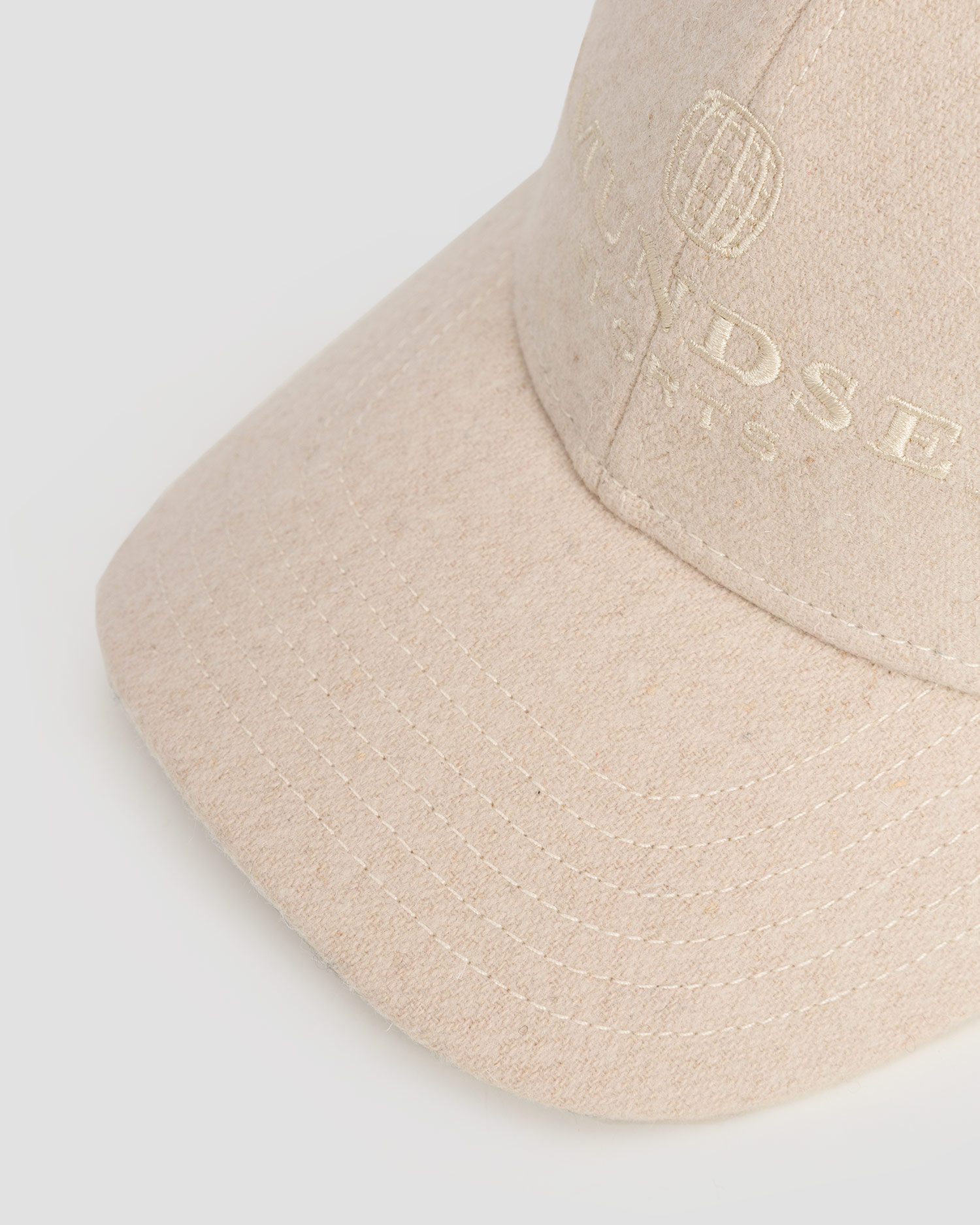 Șapcă cu cozoroc Amundsen Wool Cap bej