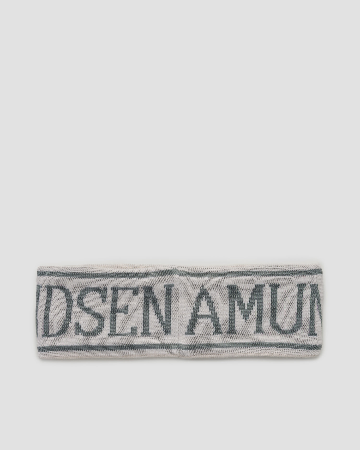 Amundsen Amundsen Ski Headband Stirnband in Weiß und Grau