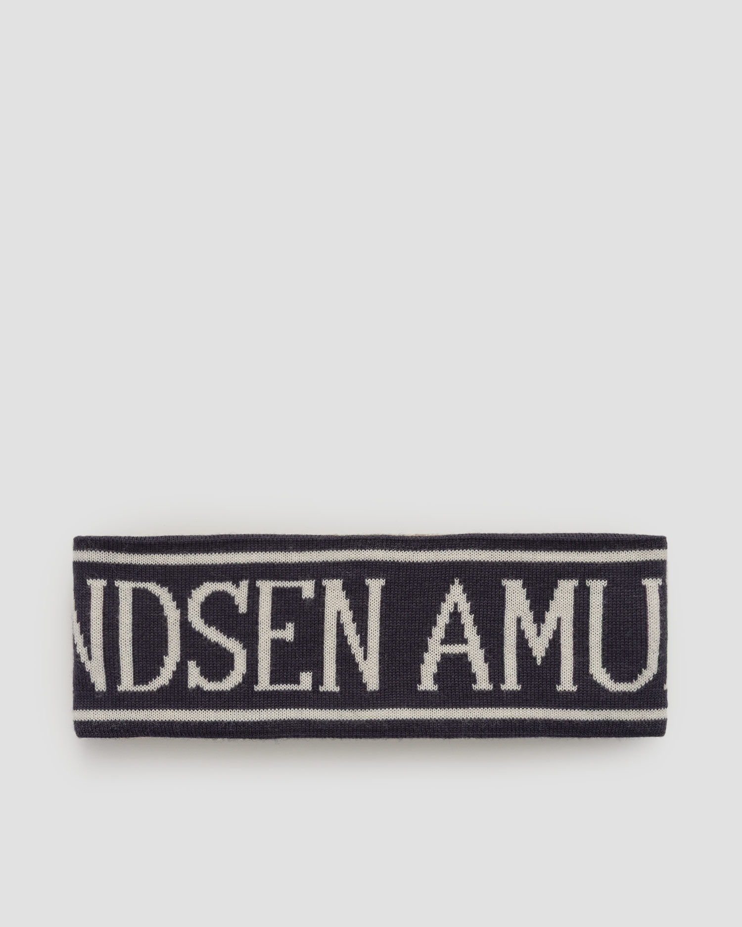 Amundsen Amundsen Ski Headband Stirnband in Marineblau und Weiß