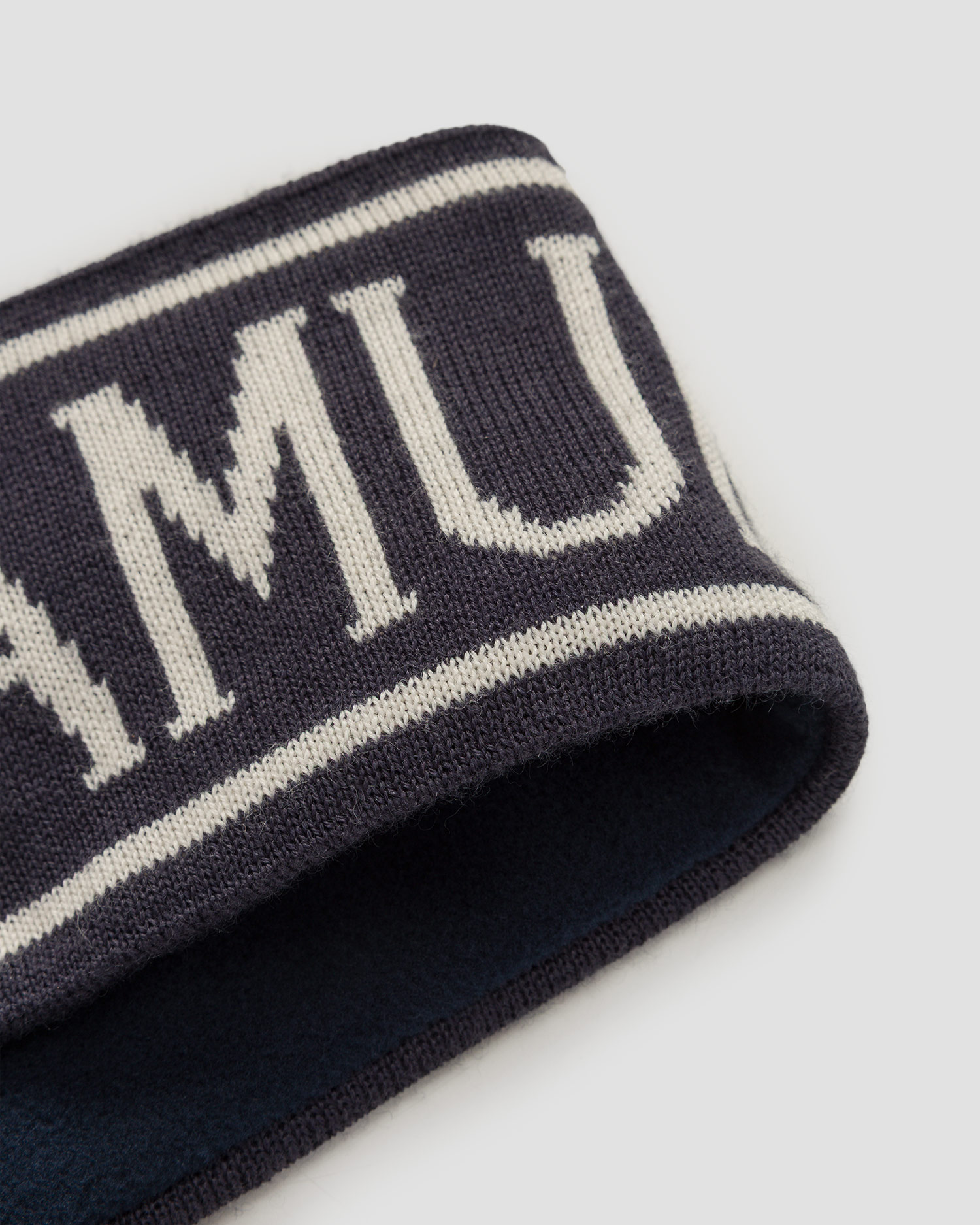 Amundsen Amundsen Ski Headband Stirnband in Marineblau und Weiß