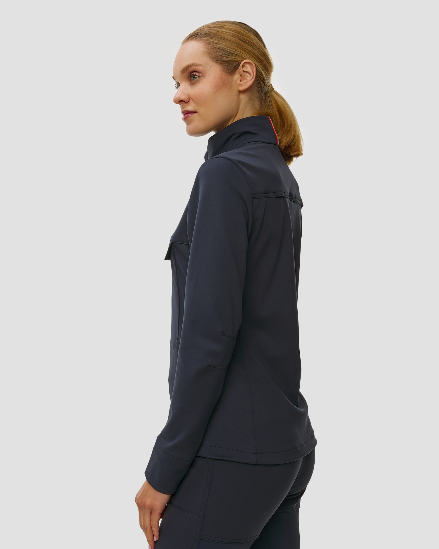 Veste softshell bleu marine pour femmes Amundsen Sports 5Mila Anorak