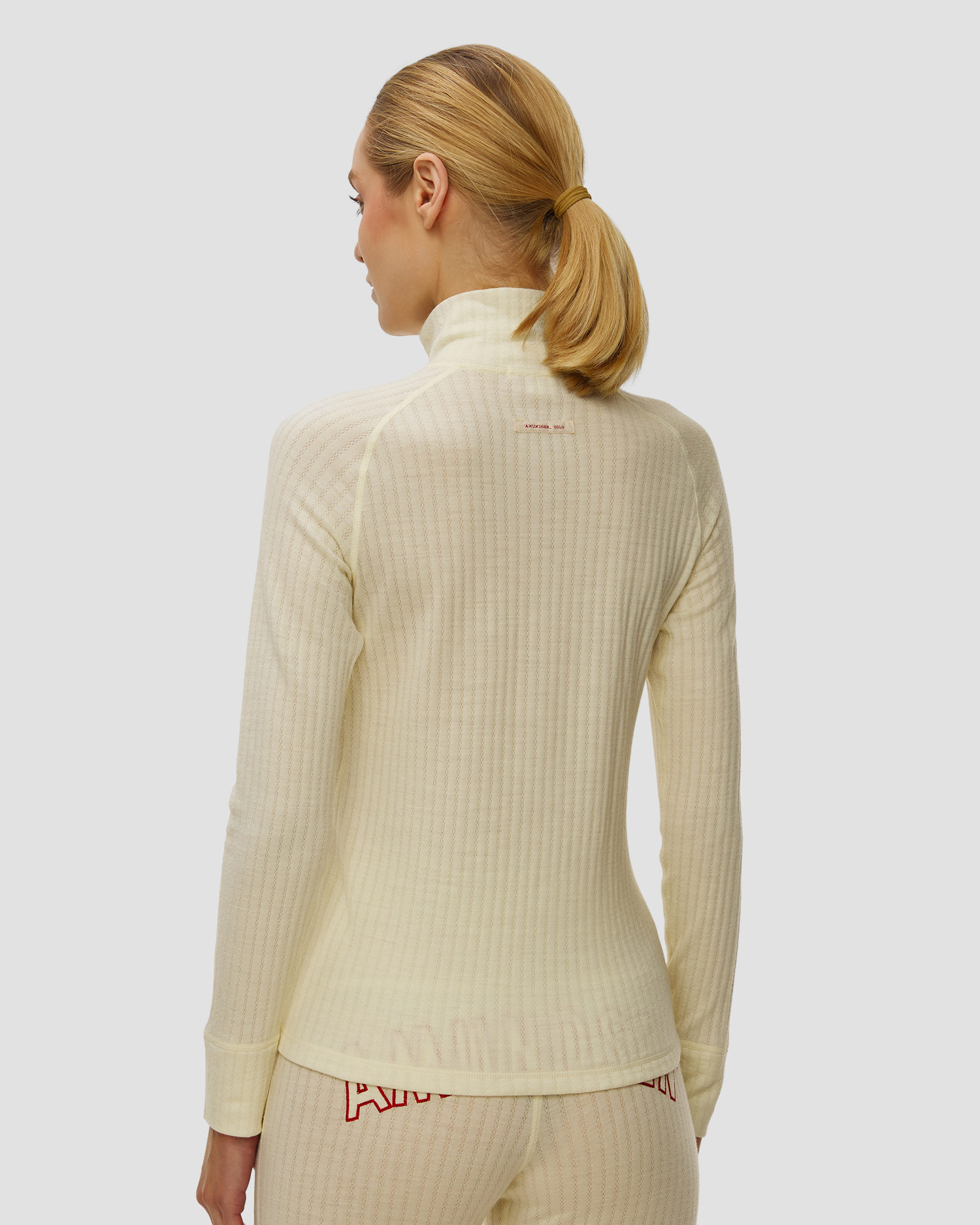 Col roulé en laine first layer pour femmes Amundsen Sports Hero'S Hide Half Zip