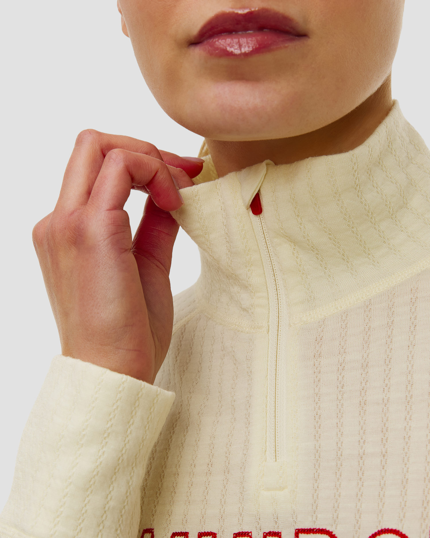 Col roulé en laine first layer pour femmes Amundsen Sports Hero'S Hide Half Zip