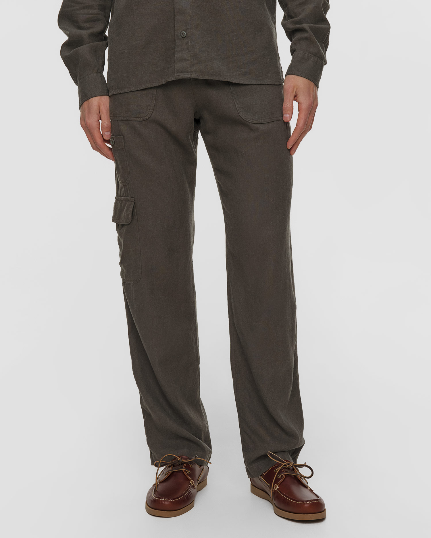 Pantaloni pentru bărbați Amundsen Sports Traveller's Linen Pants