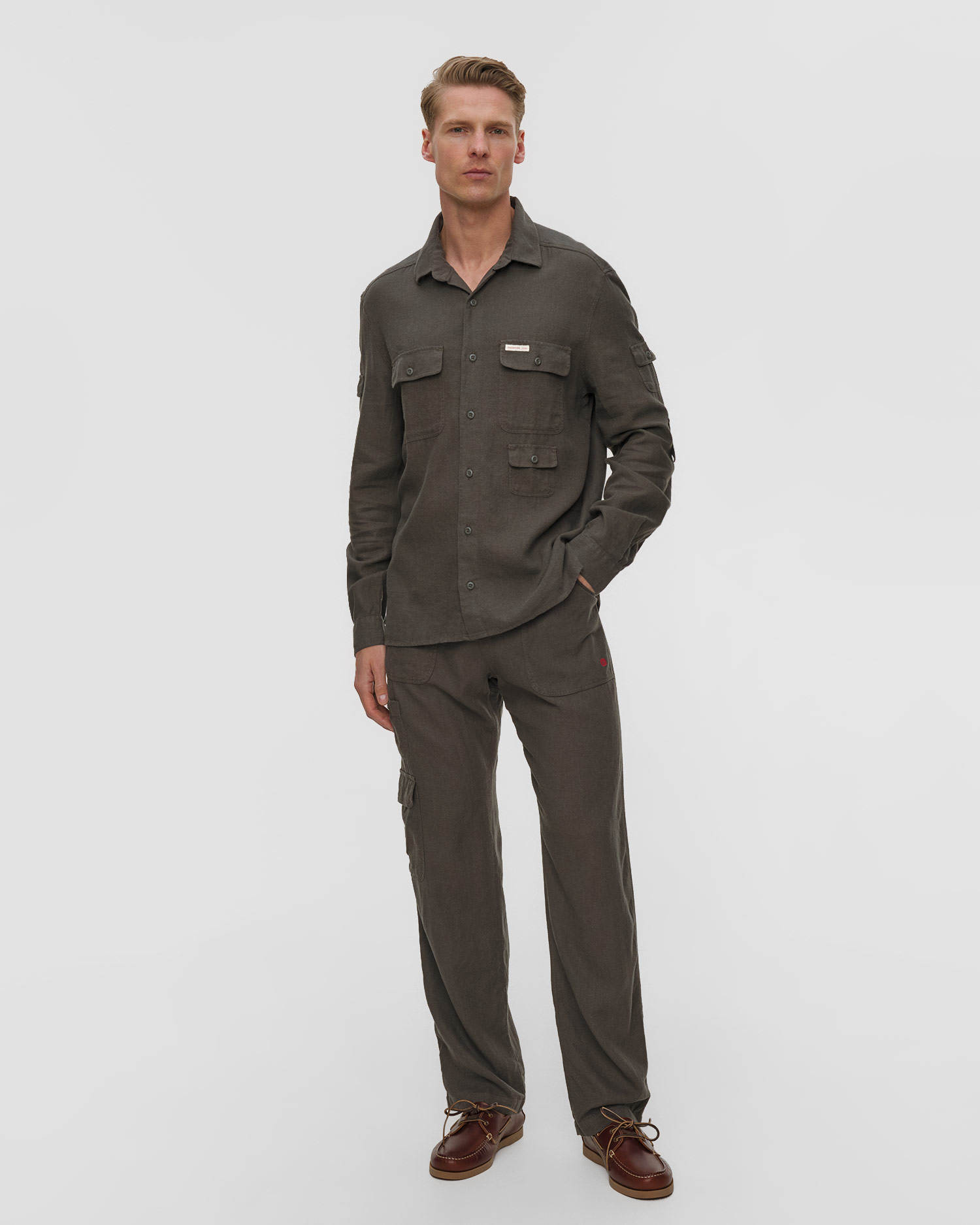 Pantaloni pentru bărbați Amundsen Sports Traveller's Linen Pants