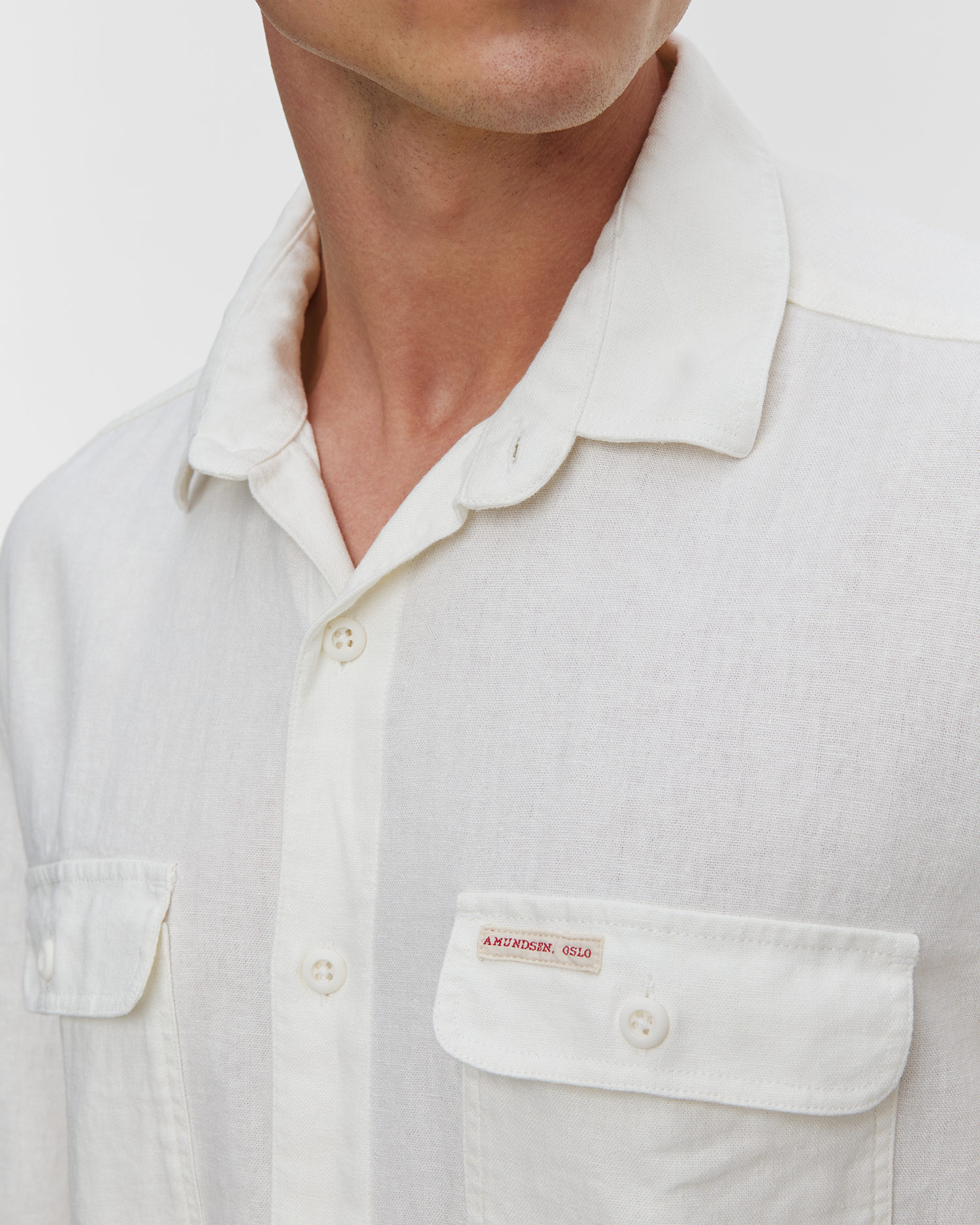 Cămașă pentru bărbați Amundsen Sports Traveller's Linen Shirt
