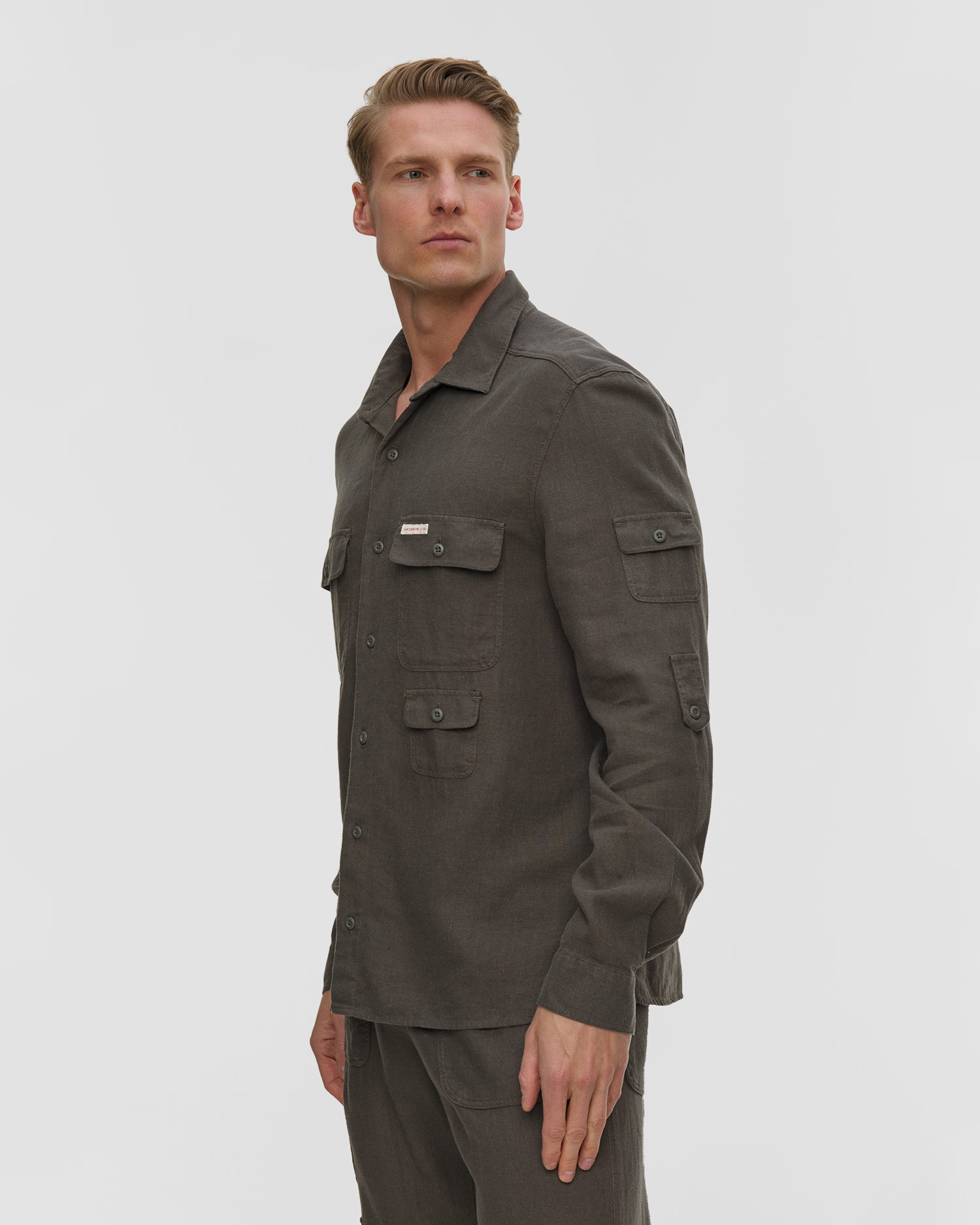 Cămașă pentru bărbați Amundsen Sports Traveller's Linen Shirt