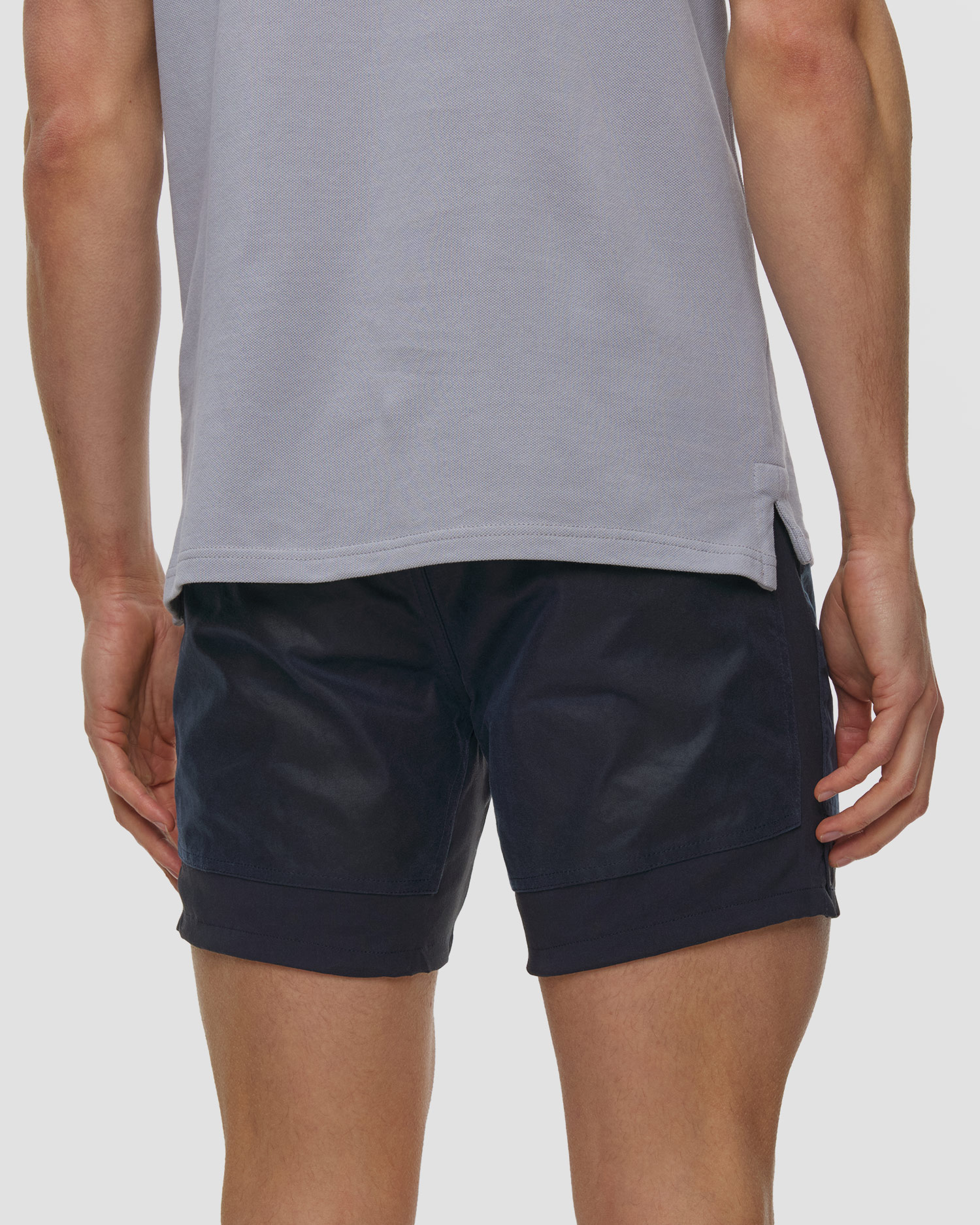 Tmavě modré pánské trekové kraťasy Amundsen 7Incher Field Shorts
