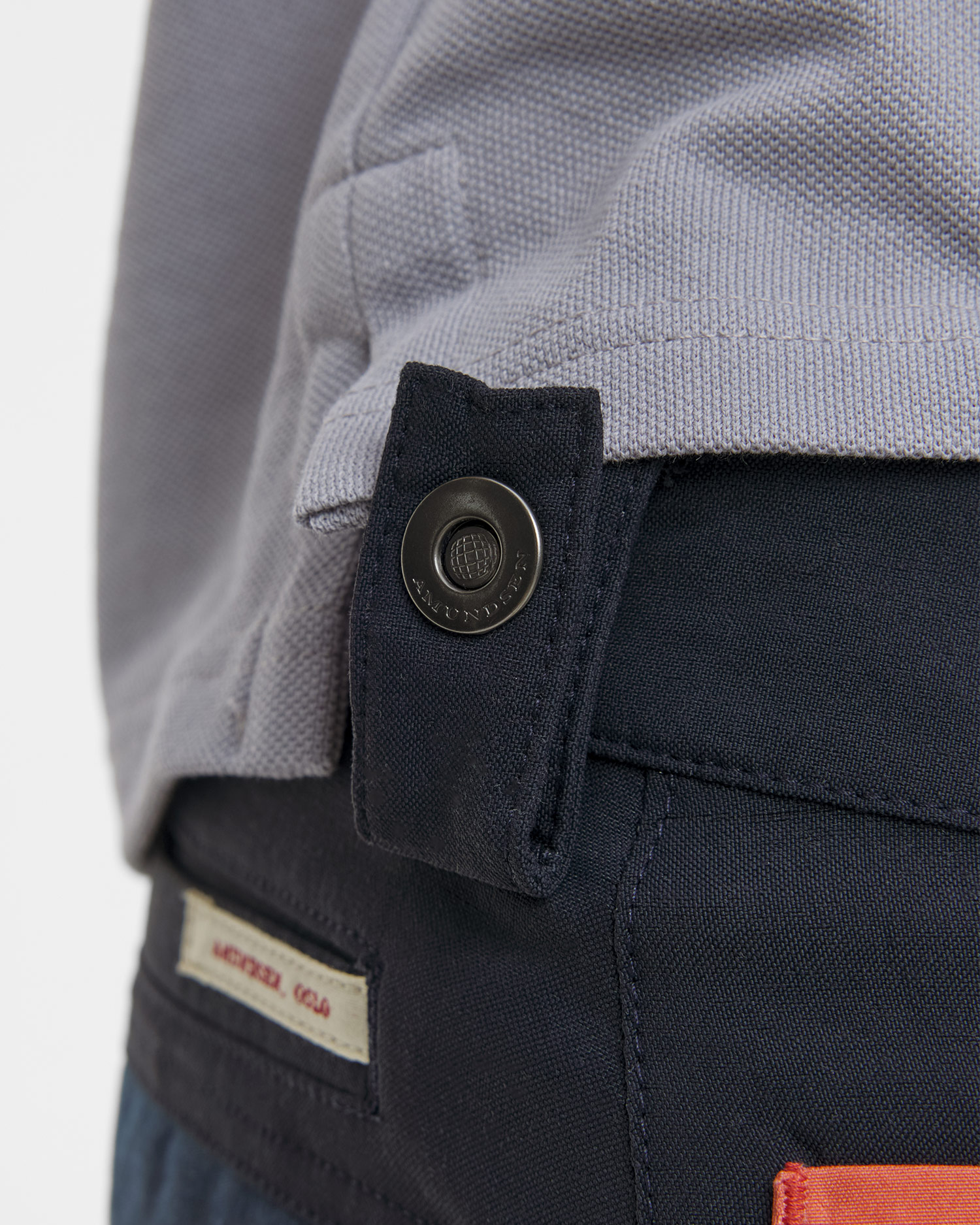 Tmavě modré pánské trekové kraťasy Amundsen 7Incher Field Shorts