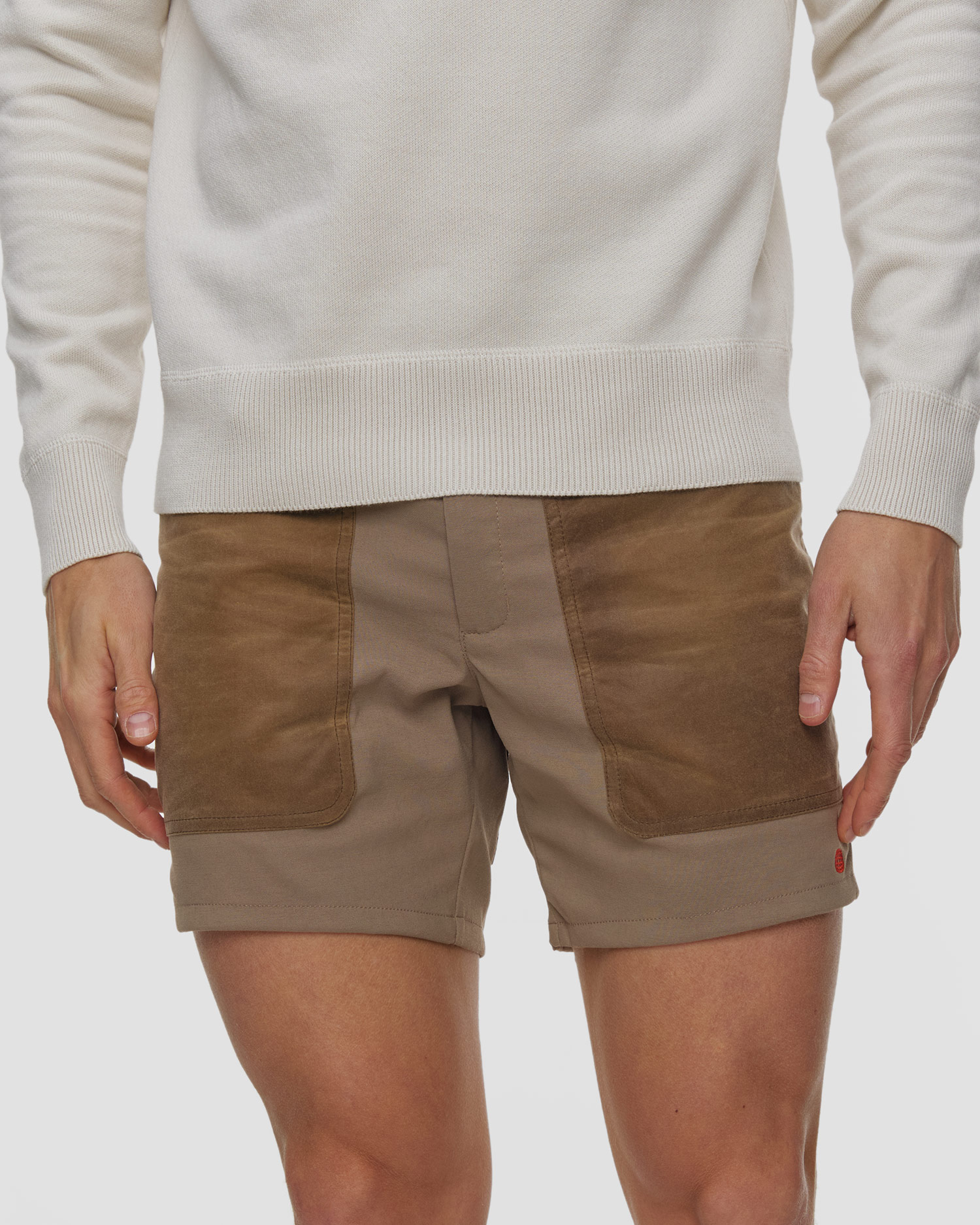 Șorturi pentru bărbați Amundsen 7Incher Field Shorts, Culoare/Model: Brązowy
