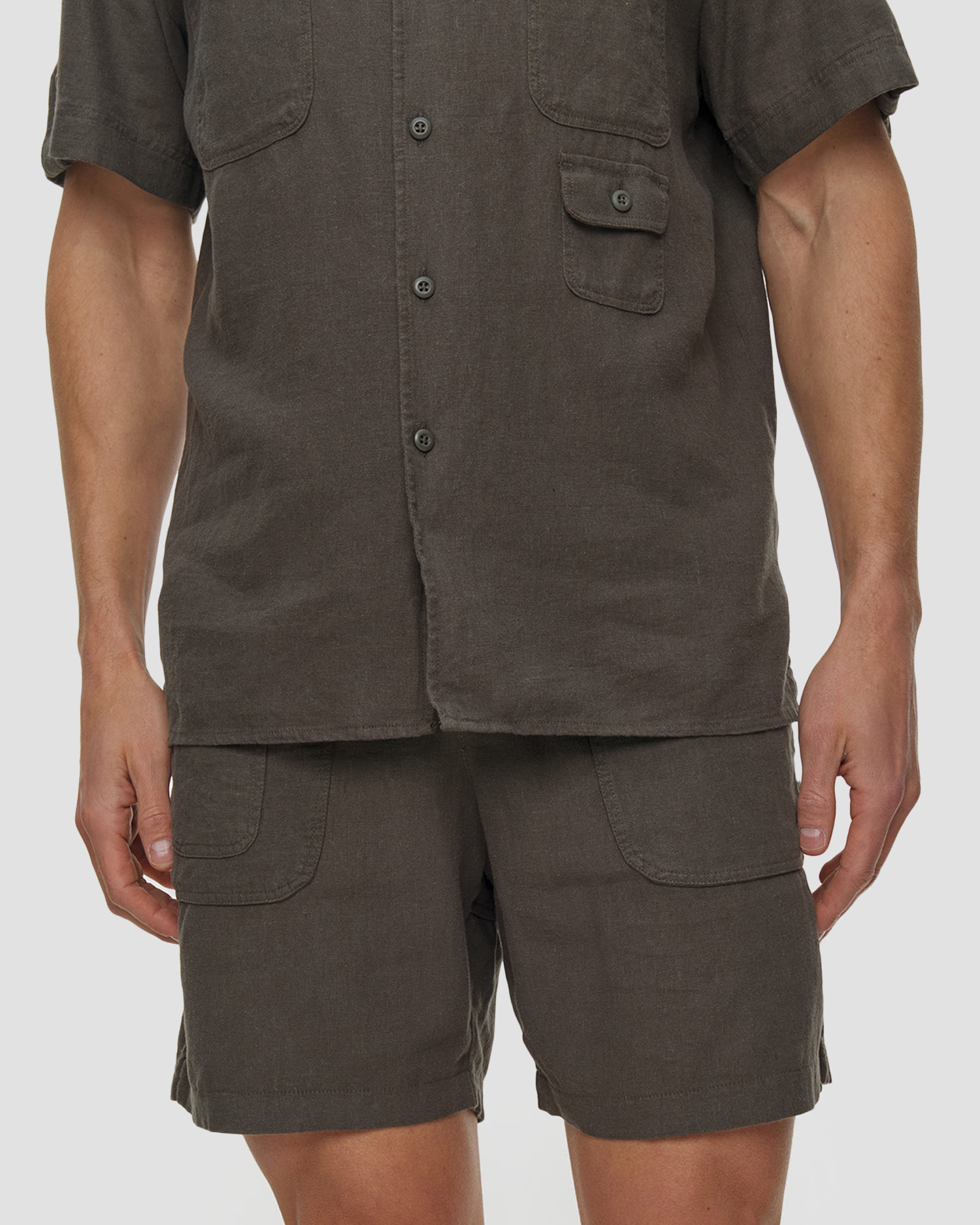 Șorturi pentru bărbați Amundsen Sports 6Incher Traveller's Linen Shorts