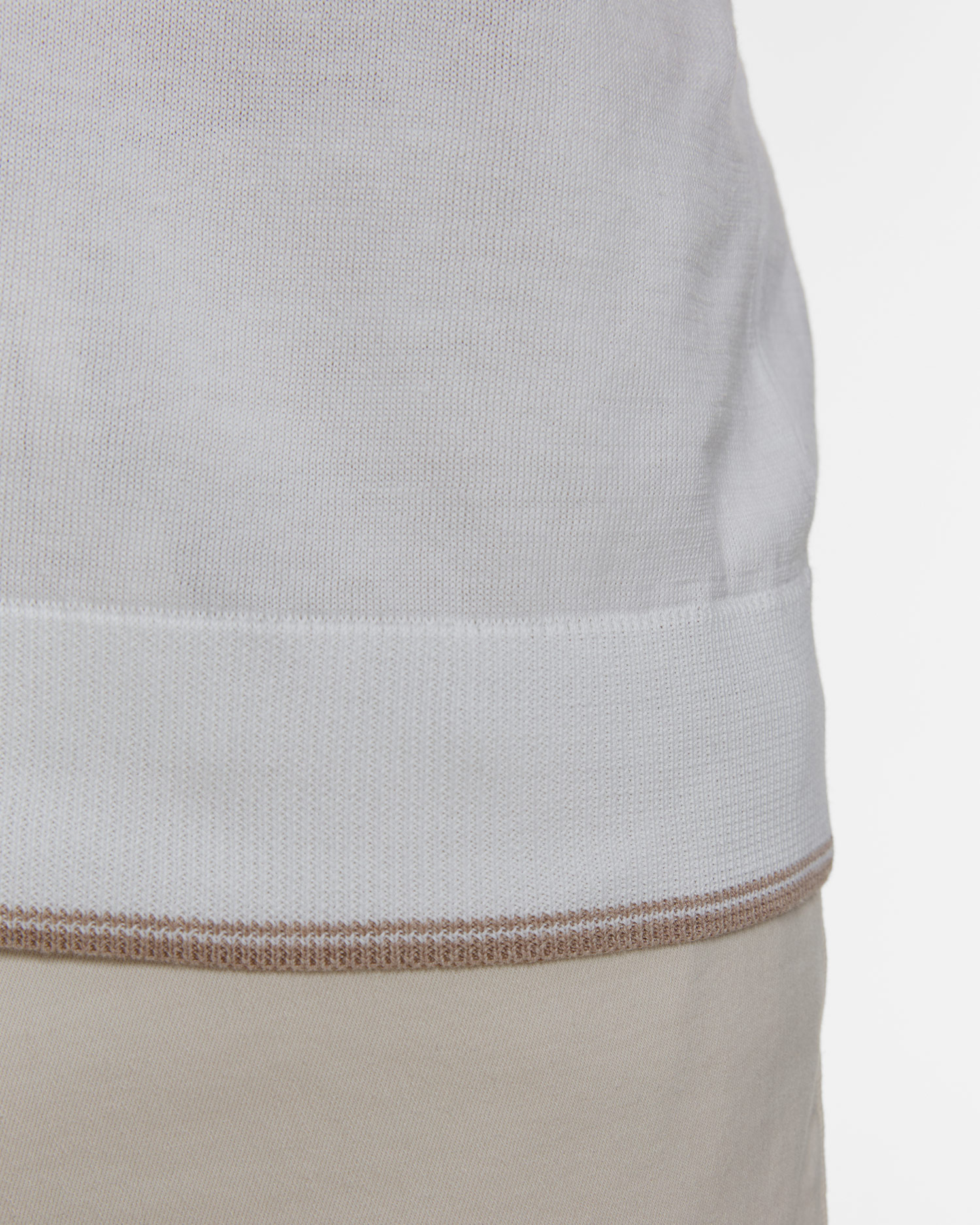 Men's cotton polo Sea Island Pashmere
