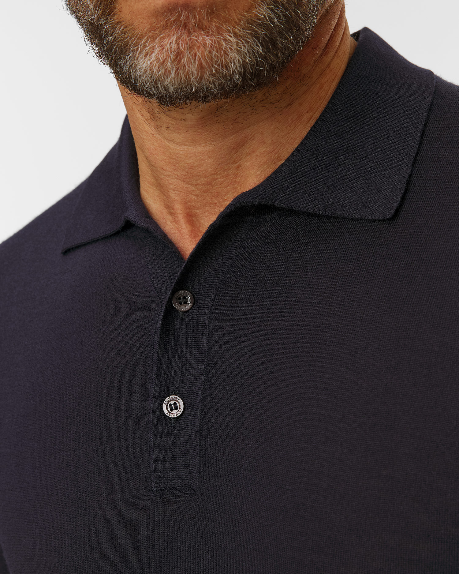 Pashmere Herren-Polopullover aus Kaschmir