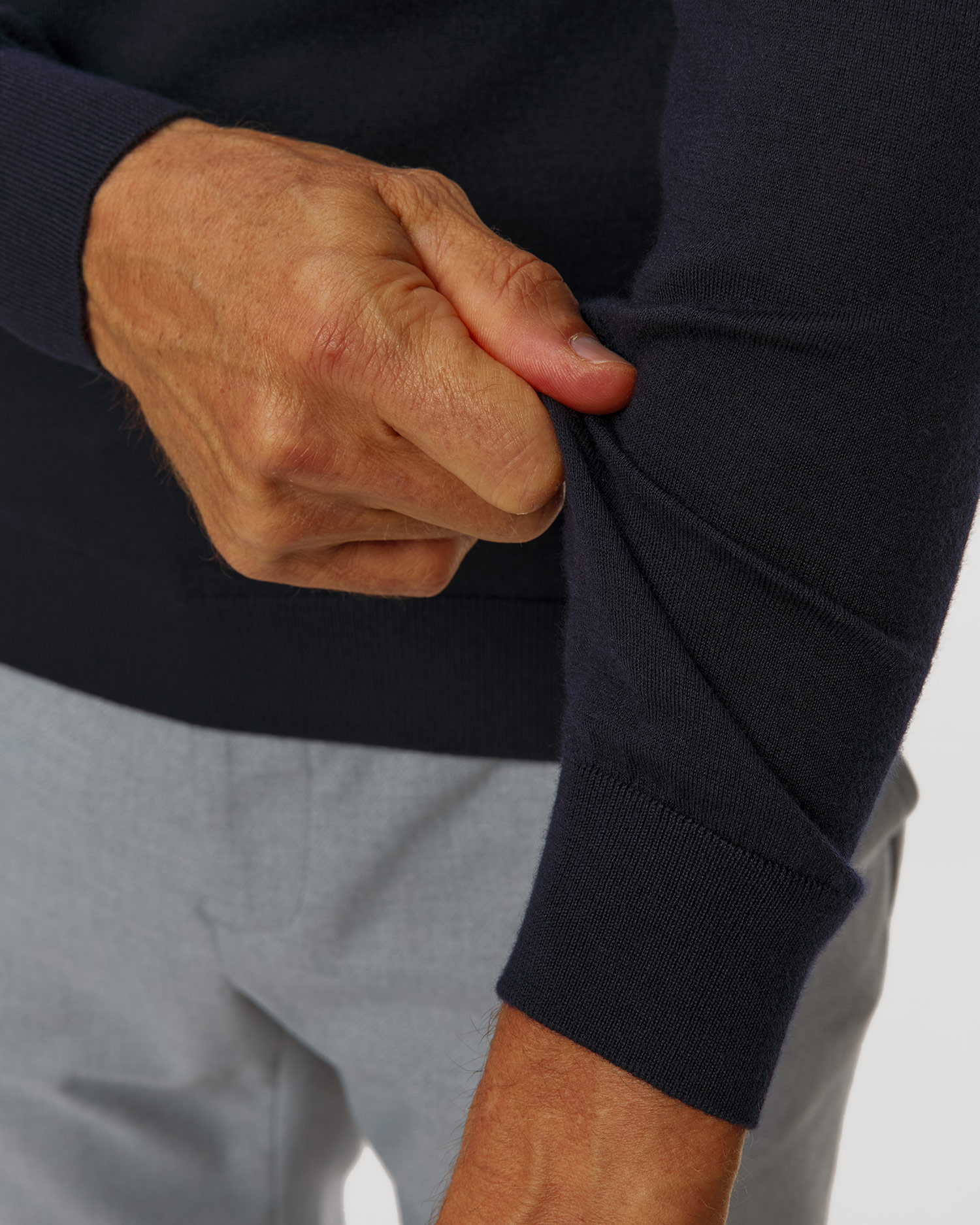 Pashmere Herren-Rollkragenpullover aus Kaschmir