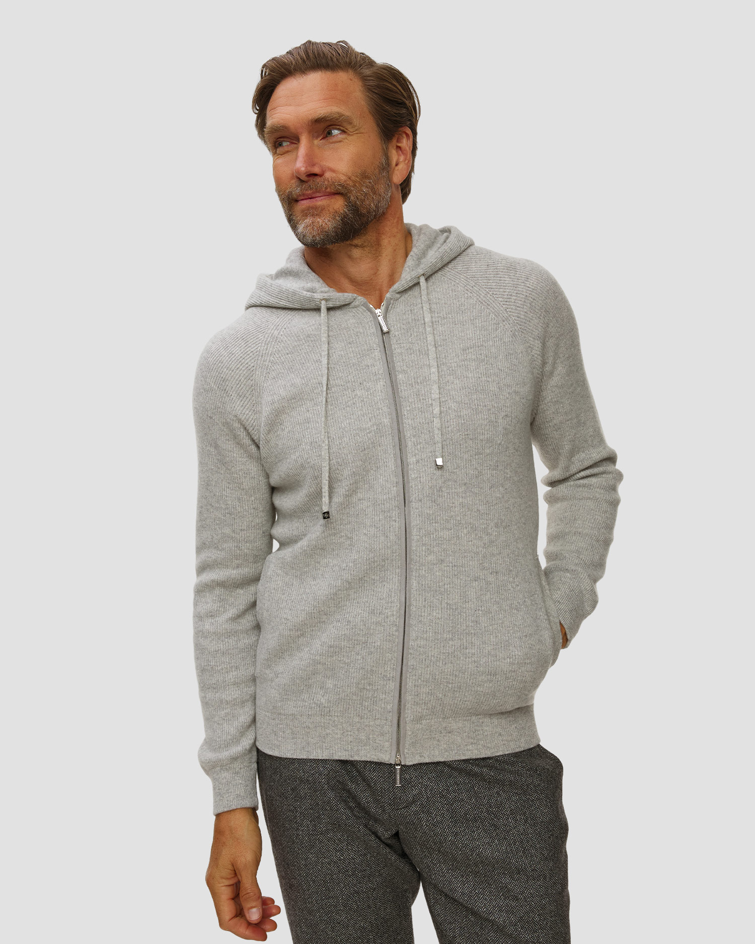 Pashmere Herren-Sweatshirt aus Kaschmir