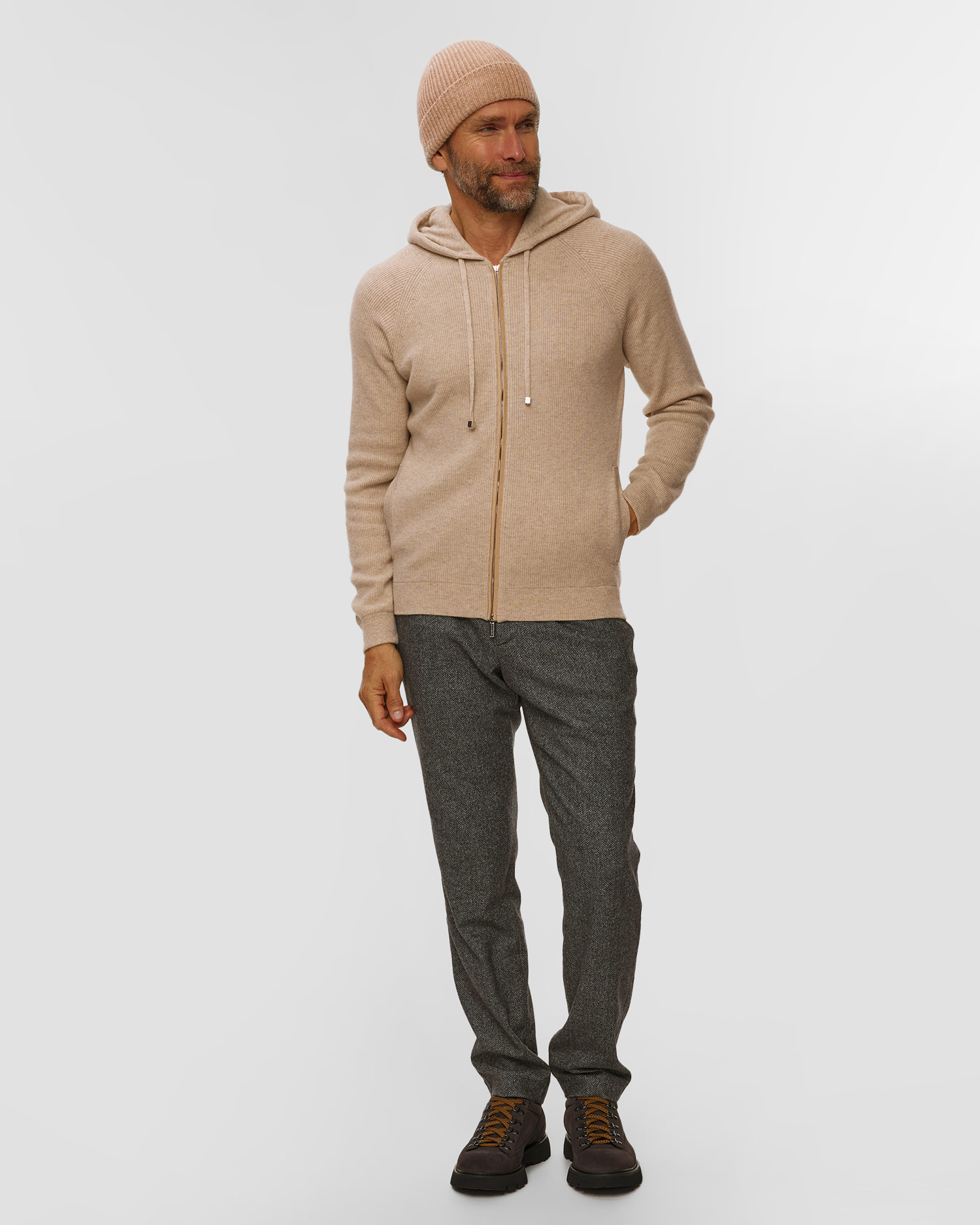 Pashmere Herren-Sweatshirt aus Kaschmir