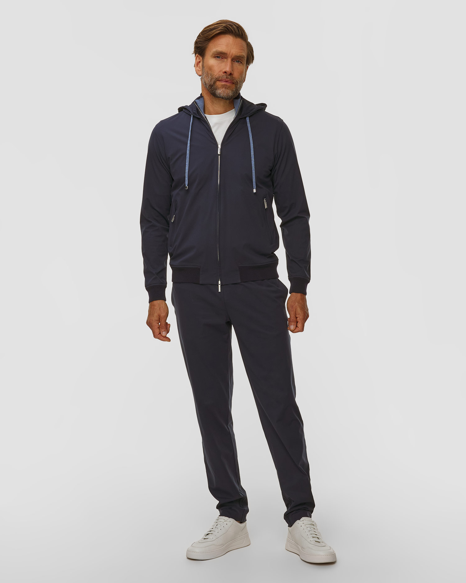 Pashmere Herrenhose in Marineblau