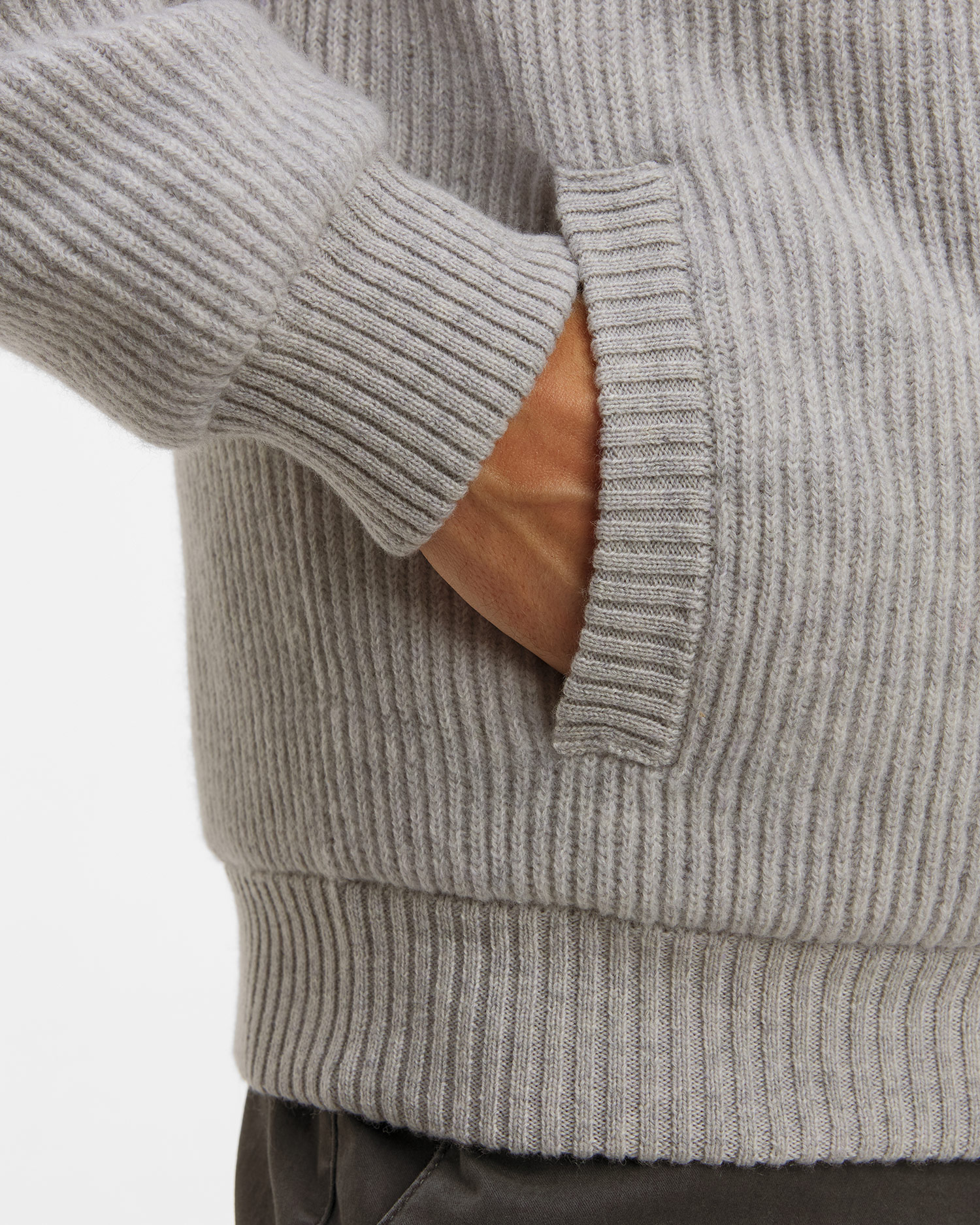 Pashmere Wolljacke für Herren