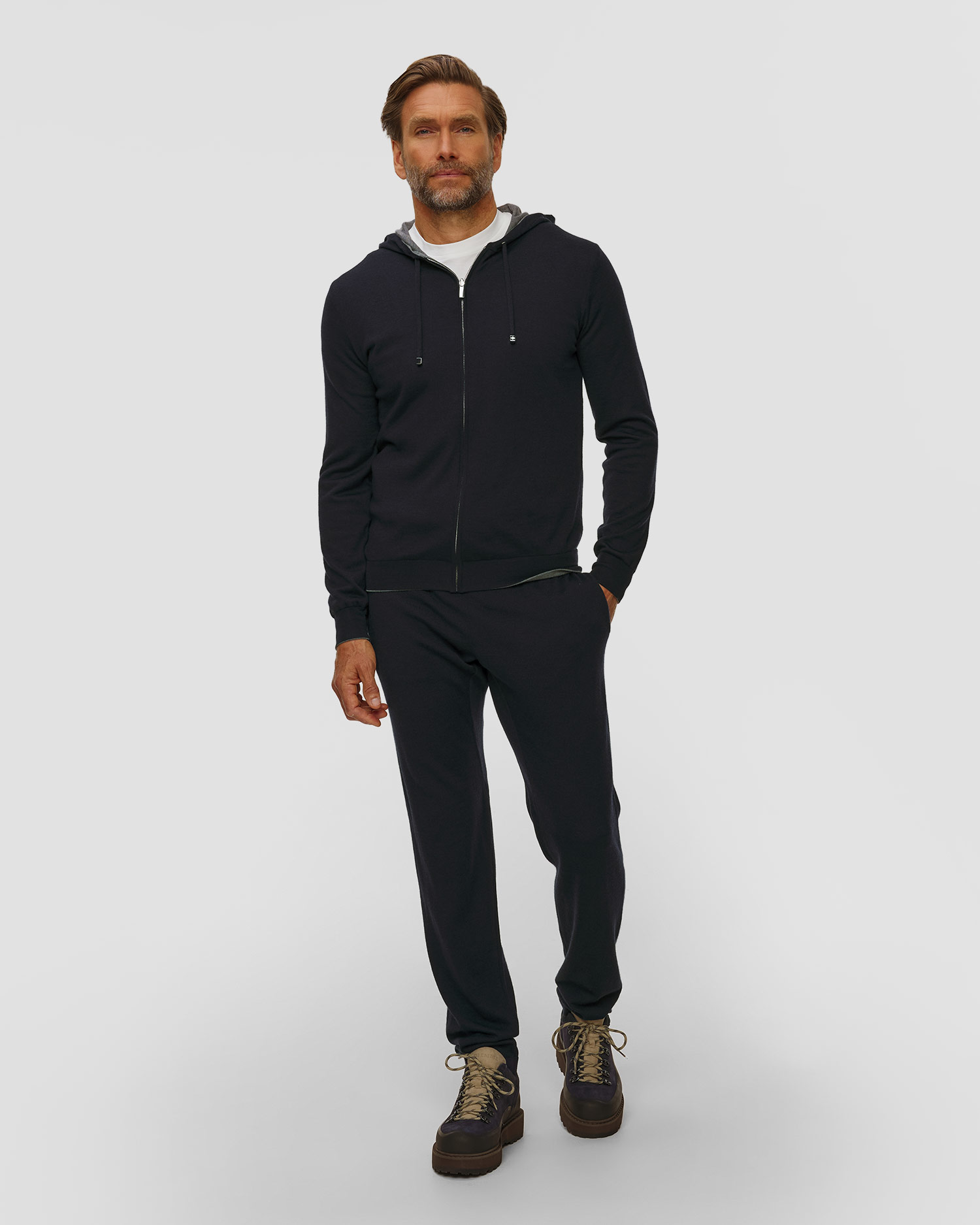 Pashmere Doppelseitiges Wollsweatshirt für Herren
