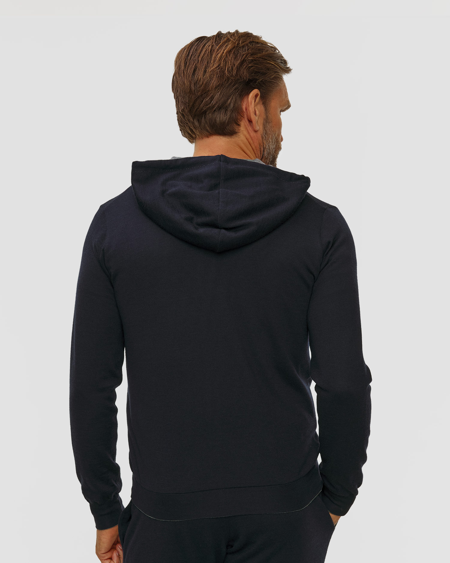 Pashmere Doppelseitiges Wollsweatshirt für Herren