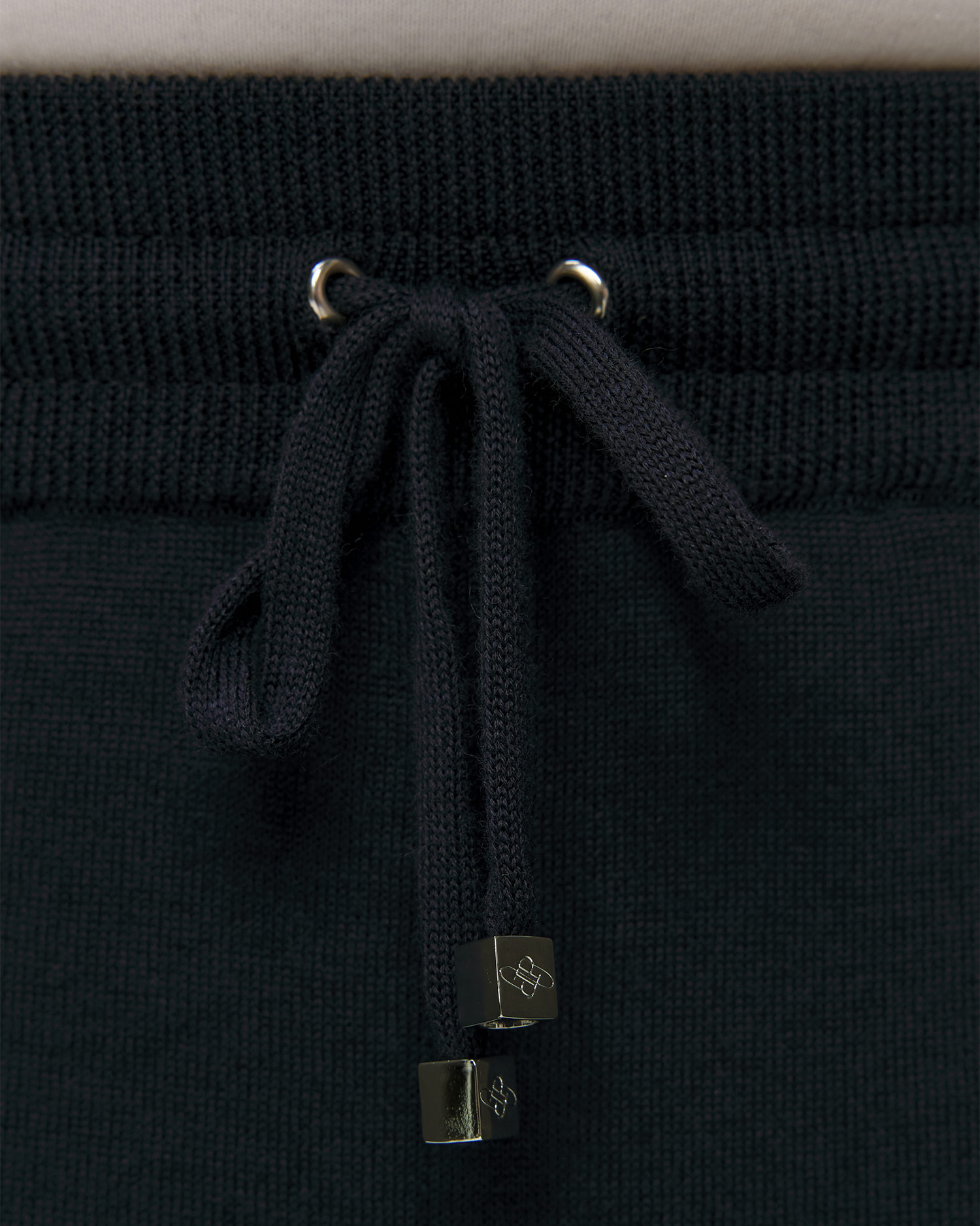 Pashmere Wollhose für Herren in Marineblau