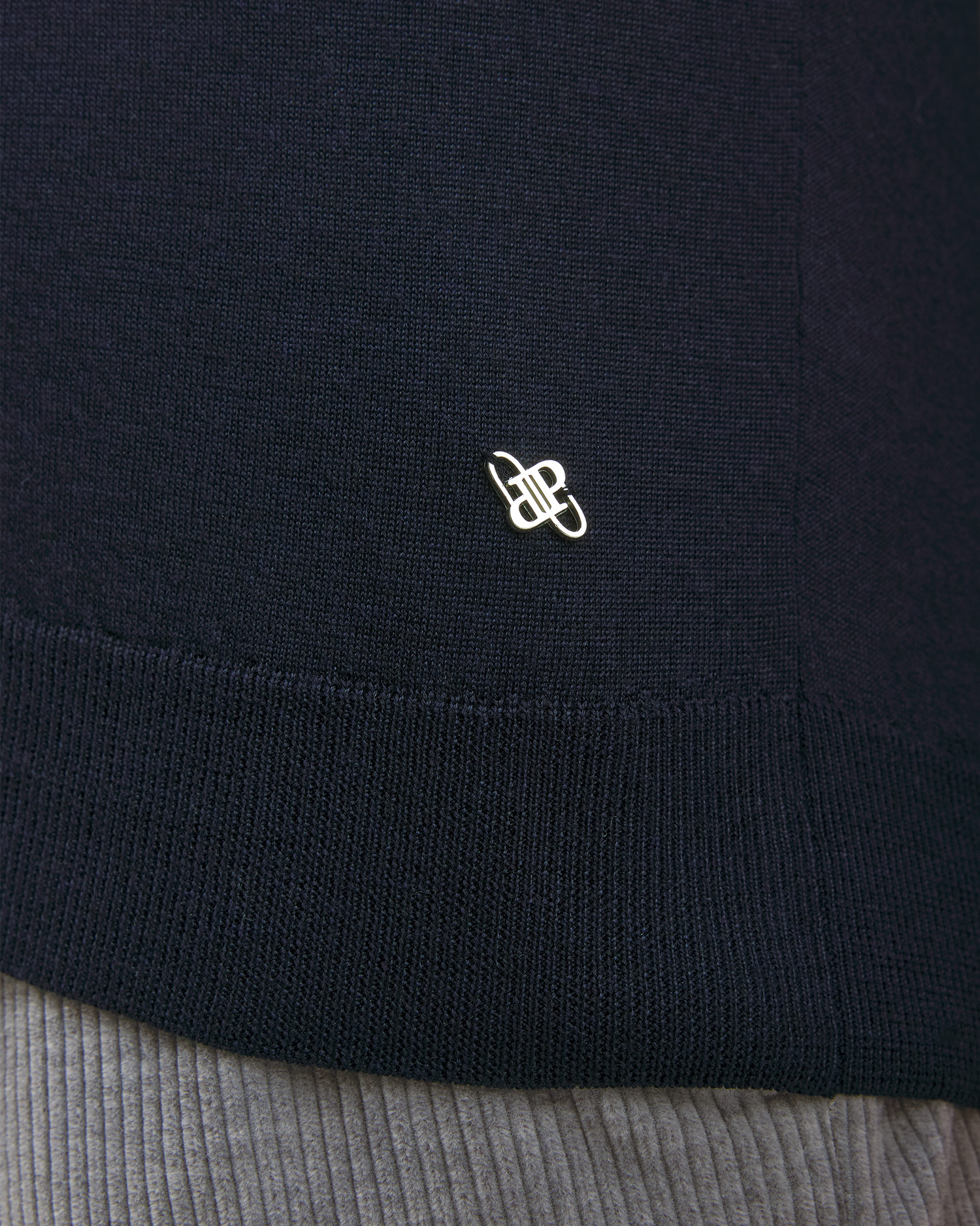 Maglione in lana con cerniera da uomo Pashmere