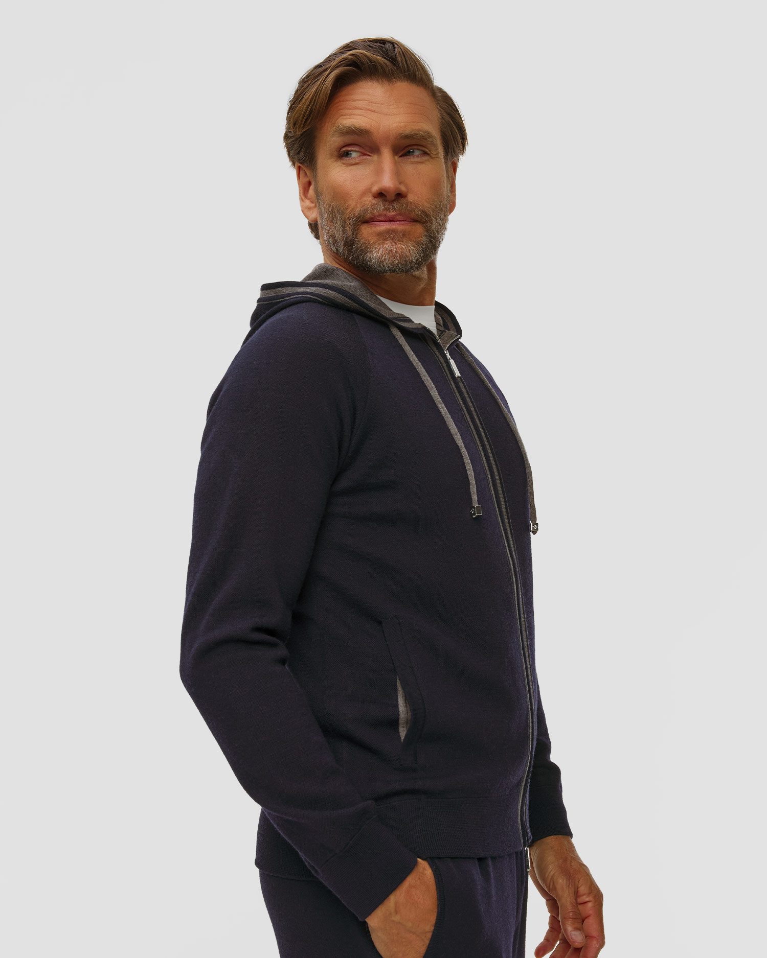 Pashmere Sweatshirt aus Wolle für Herren