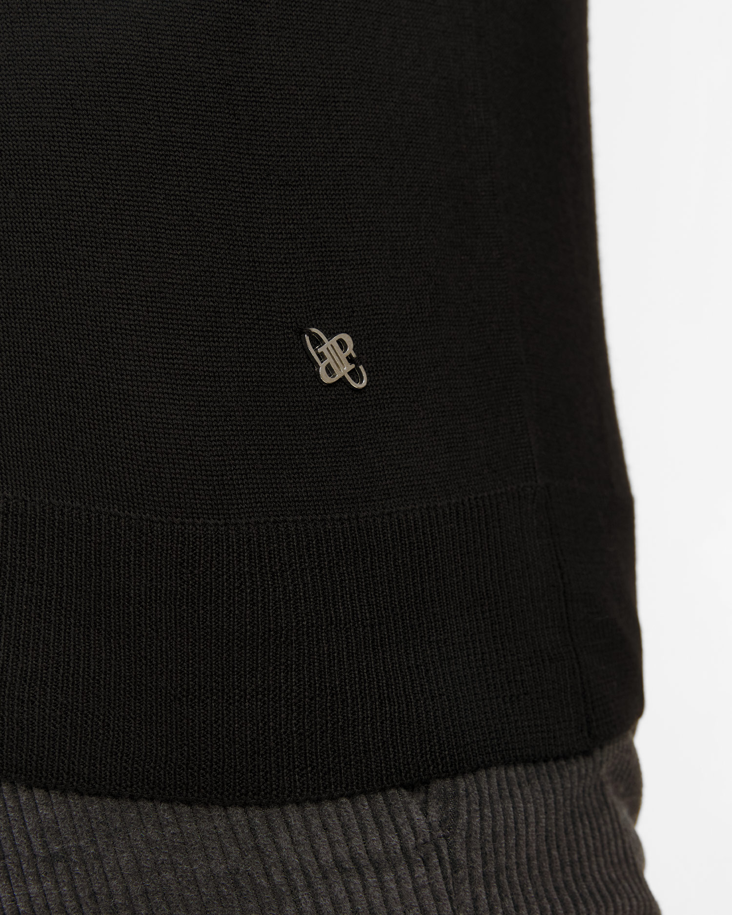 Pashmere Herren-Polopullover aus Wolle