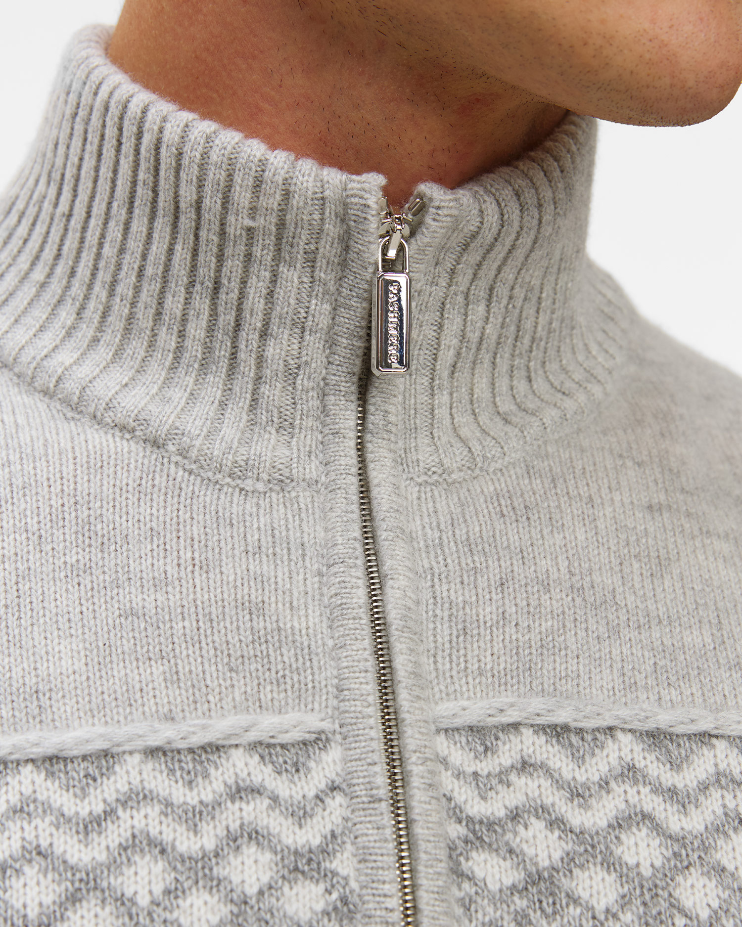 Pashmere Herren-Rollkragenpullover aus Kaschmir