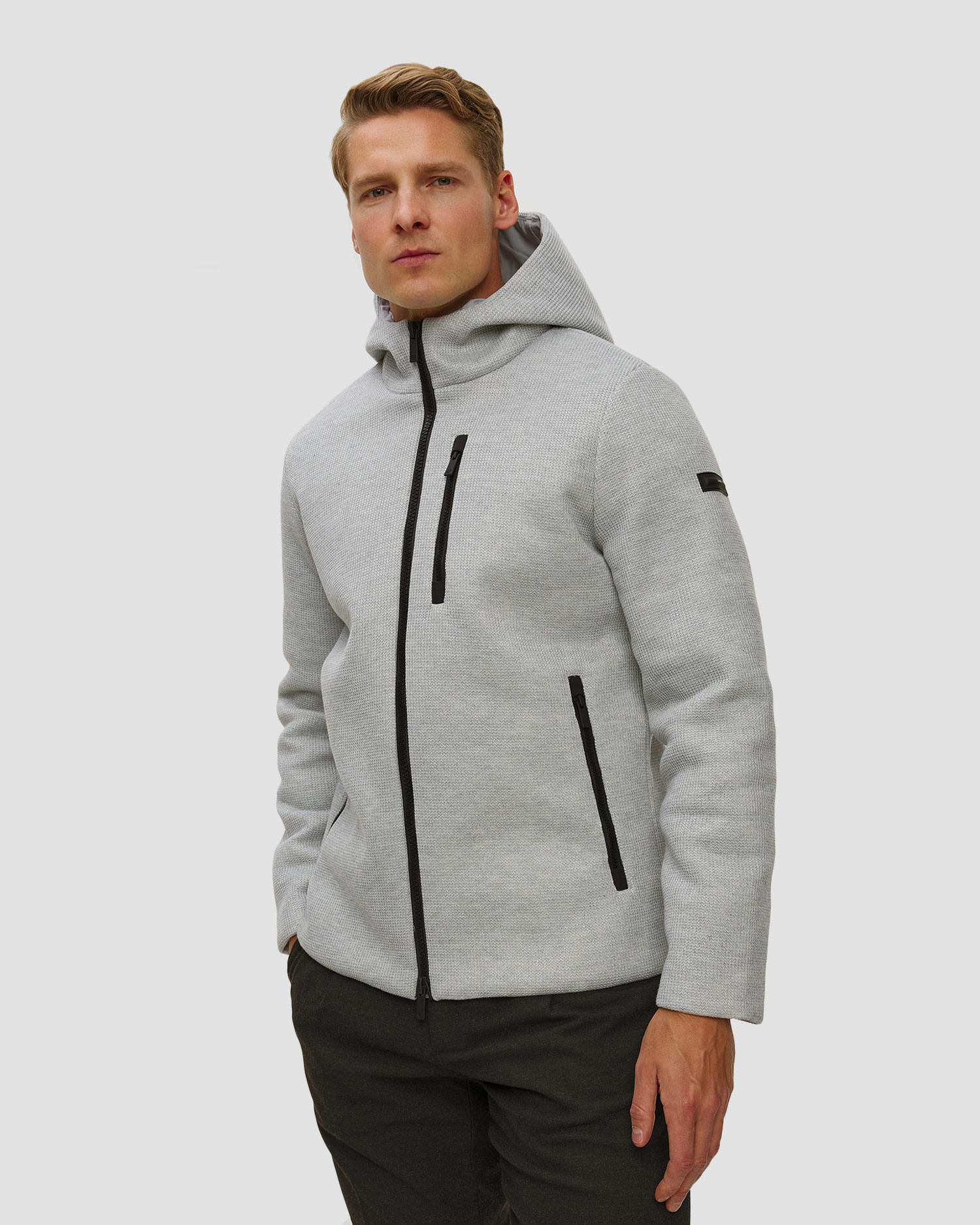 Unity Original Burber Herrenjacke, Farbe/Muster: Szary