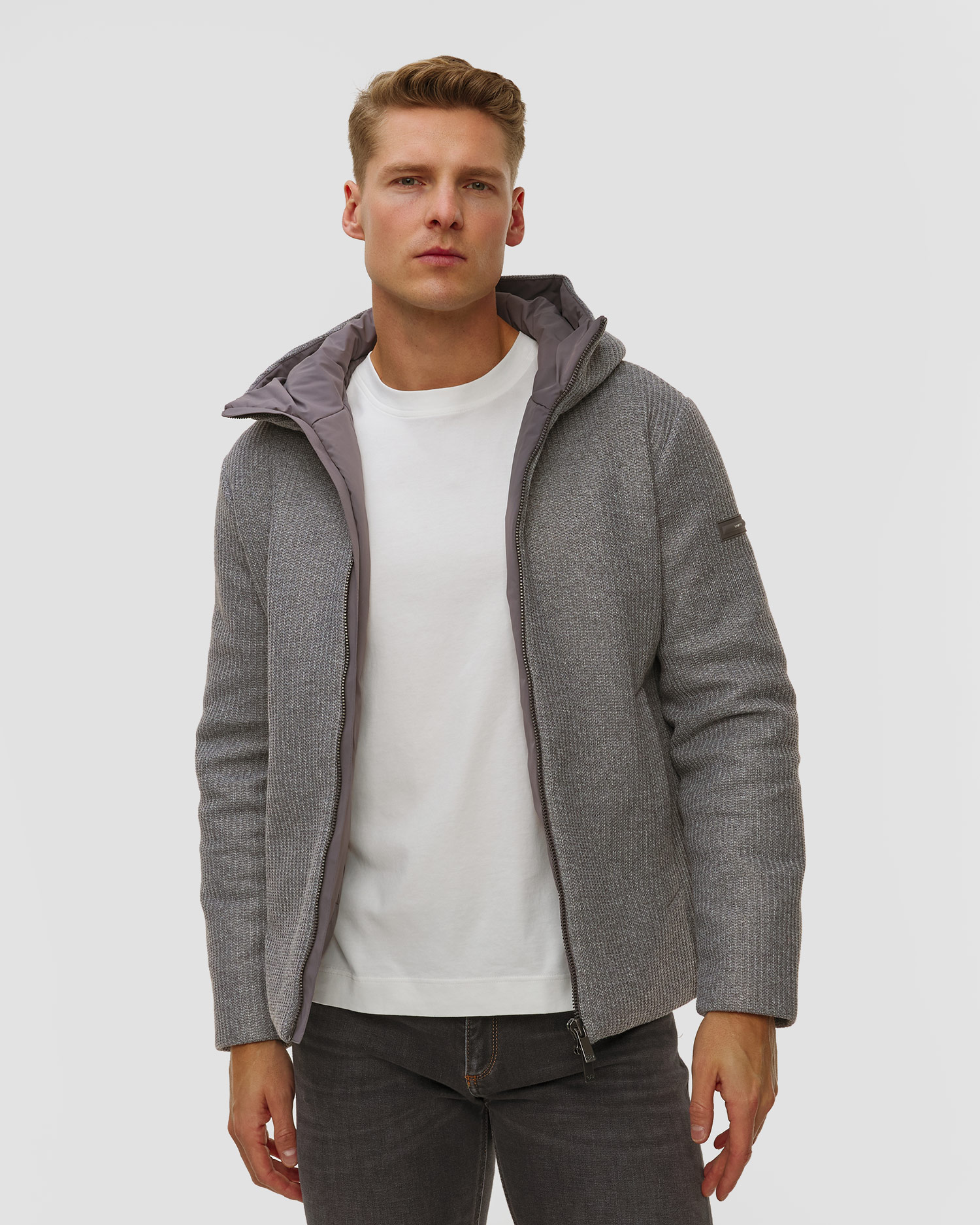 Pánska sivá bunda Unity Original Clermont