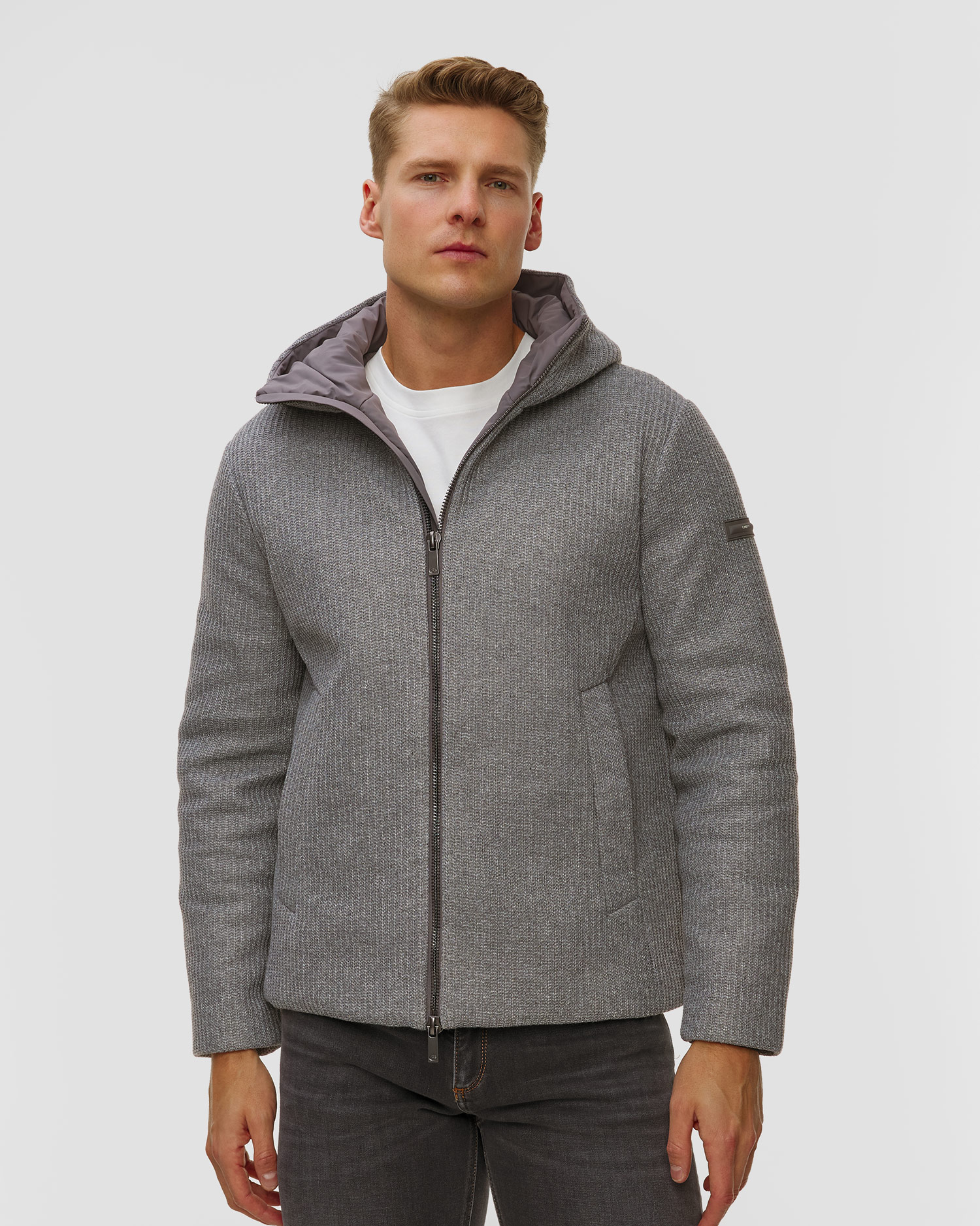 Pánska sivá bunda Unity Original Clermont