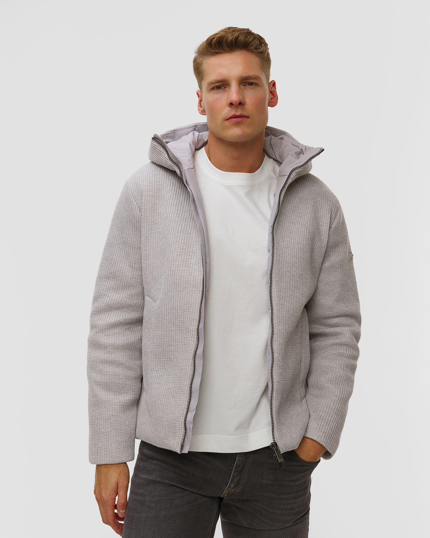 Men's light grey jacket Unity Original Clermont