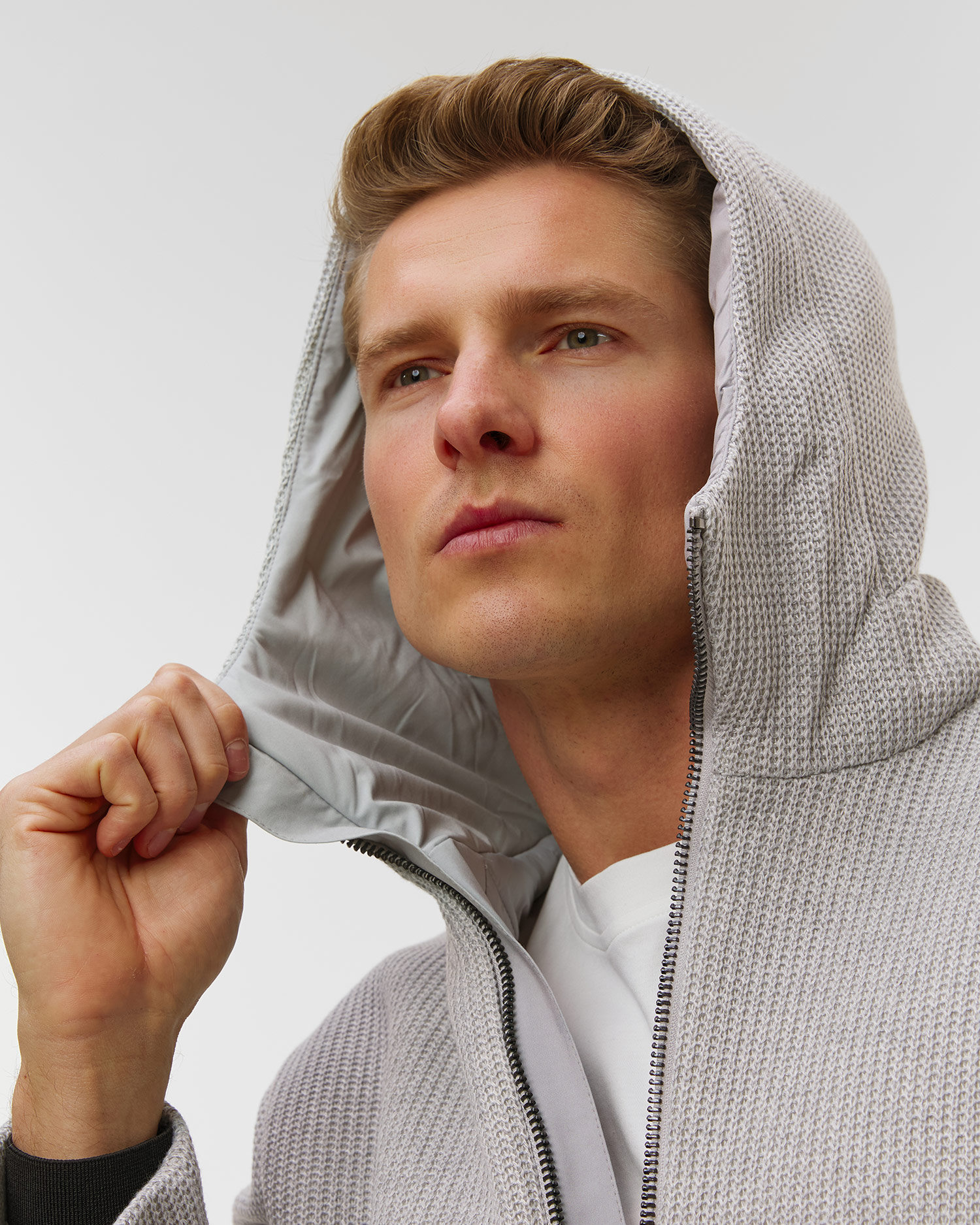 Pánska svetlosivá bunda Unity Original Clermont