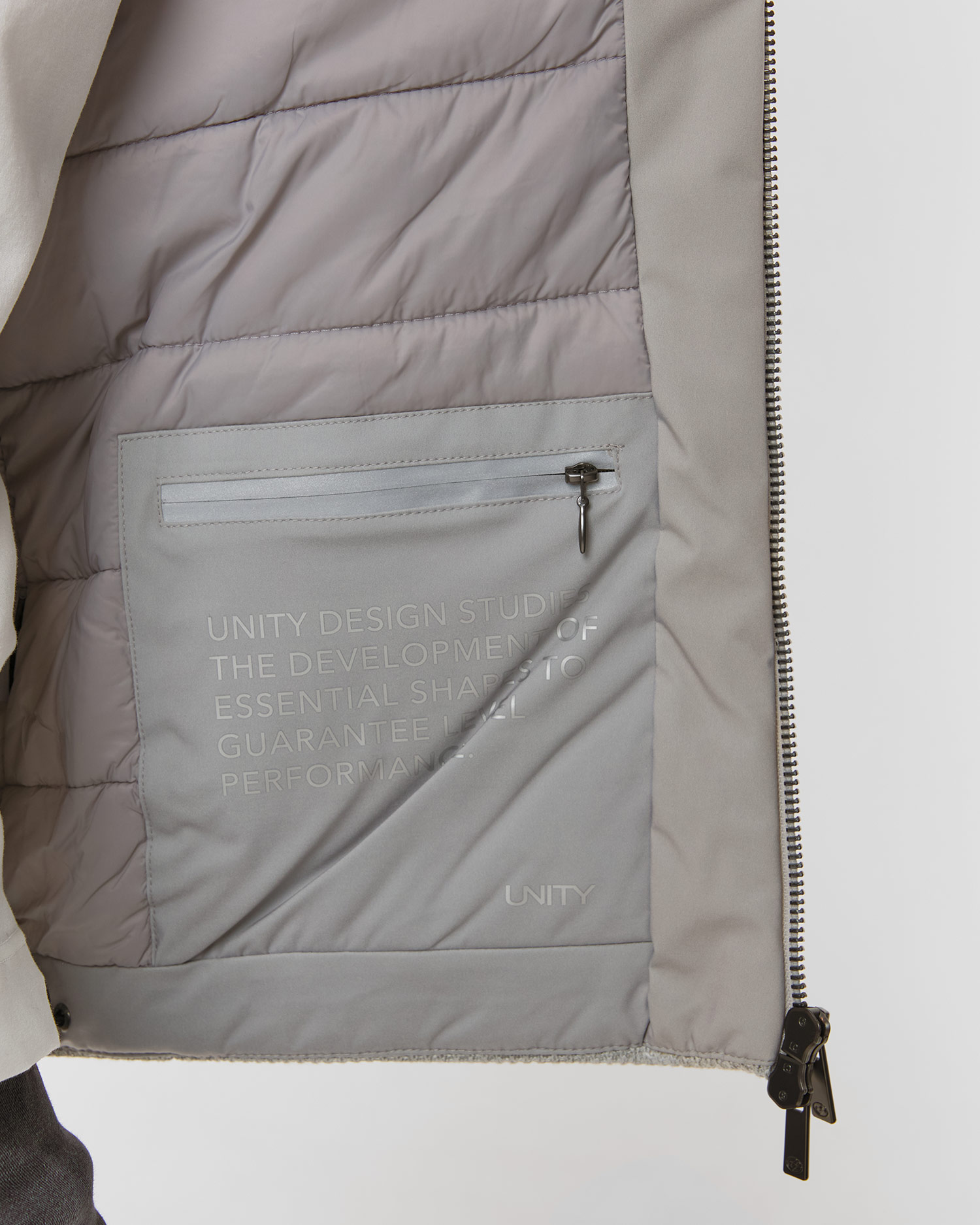 Men's light grey jacket Unity Original Clermont