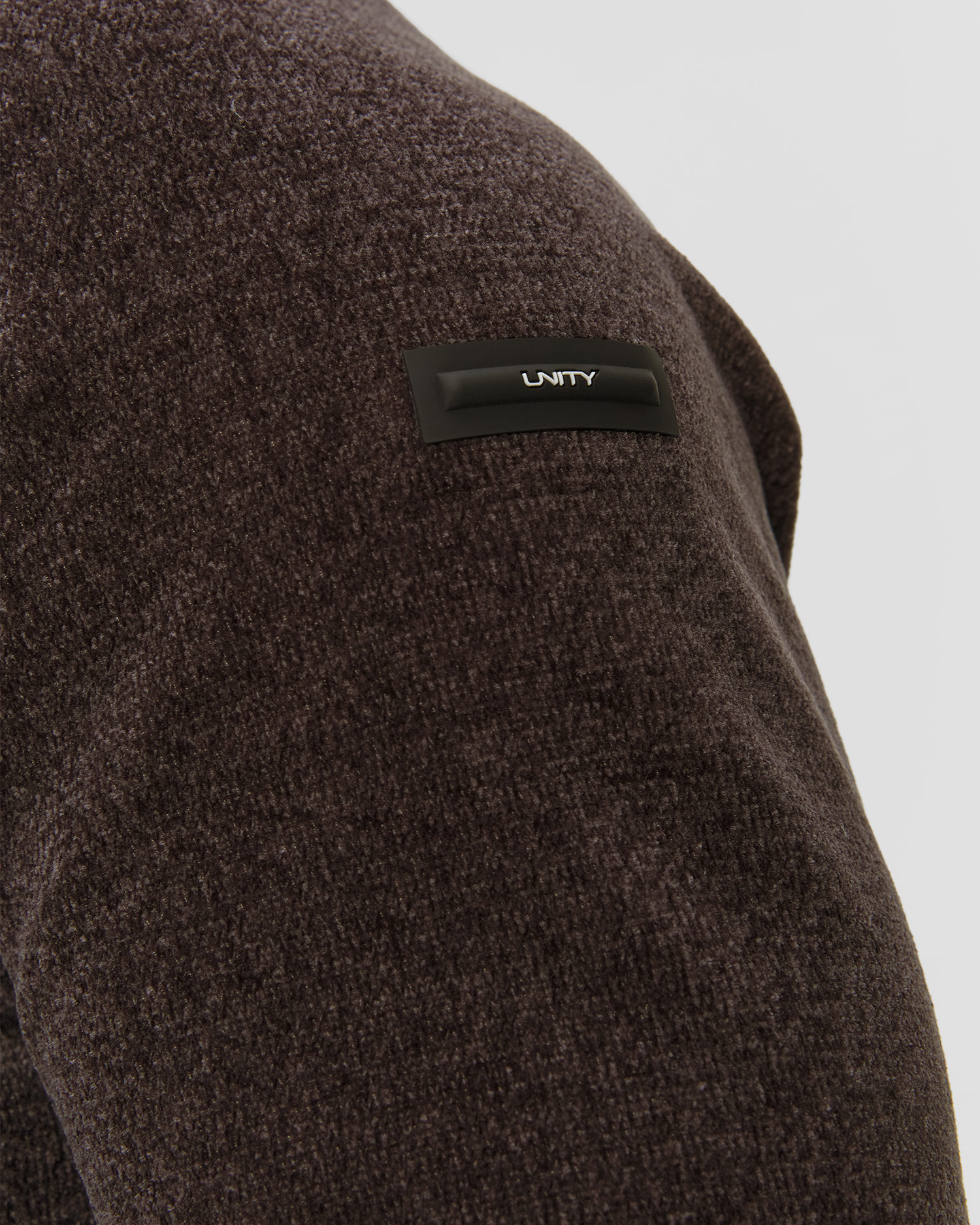 Pánsky sivý sveter na zips Unity Original Chimbo Cheni