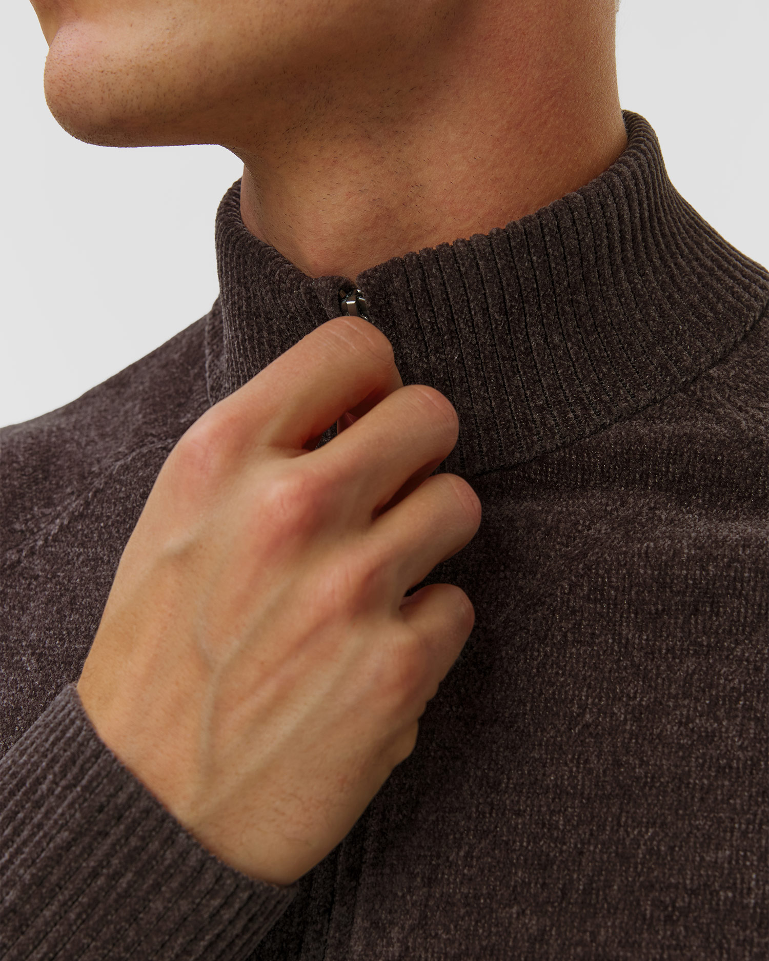 Men's grey cardigan Unity Original Chimbo Cheni