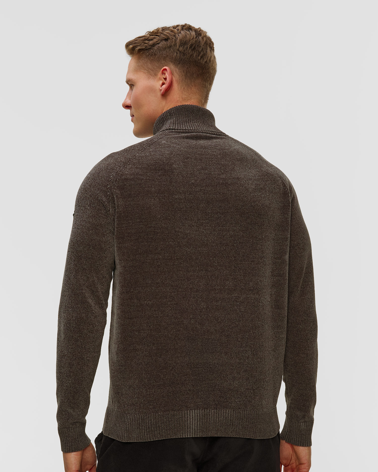 Pánsky tmavosivý sveter s rolákom Unity Original Popov Cheni