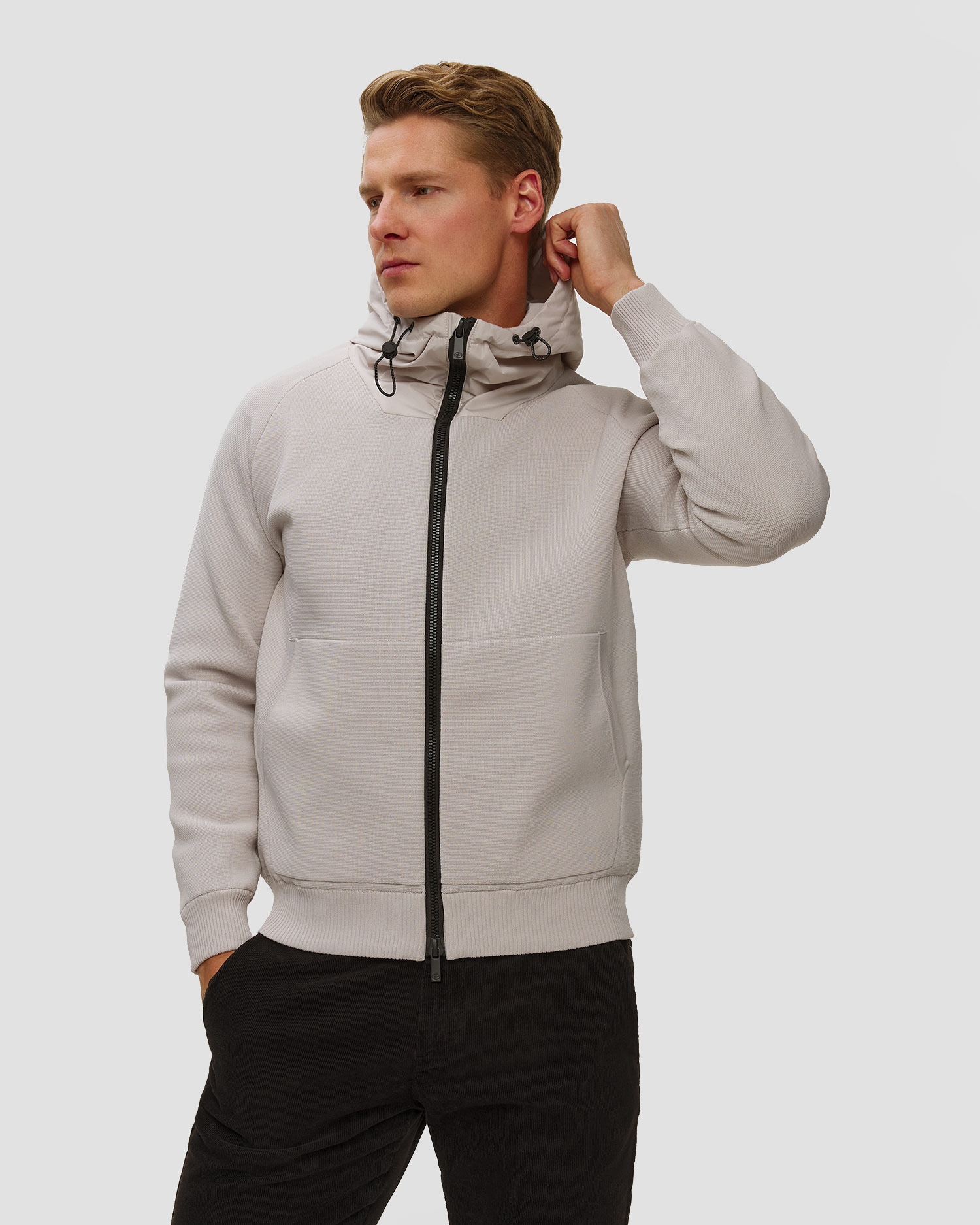 Pánska mikina na zips s kapucňou Unity Original Sunny