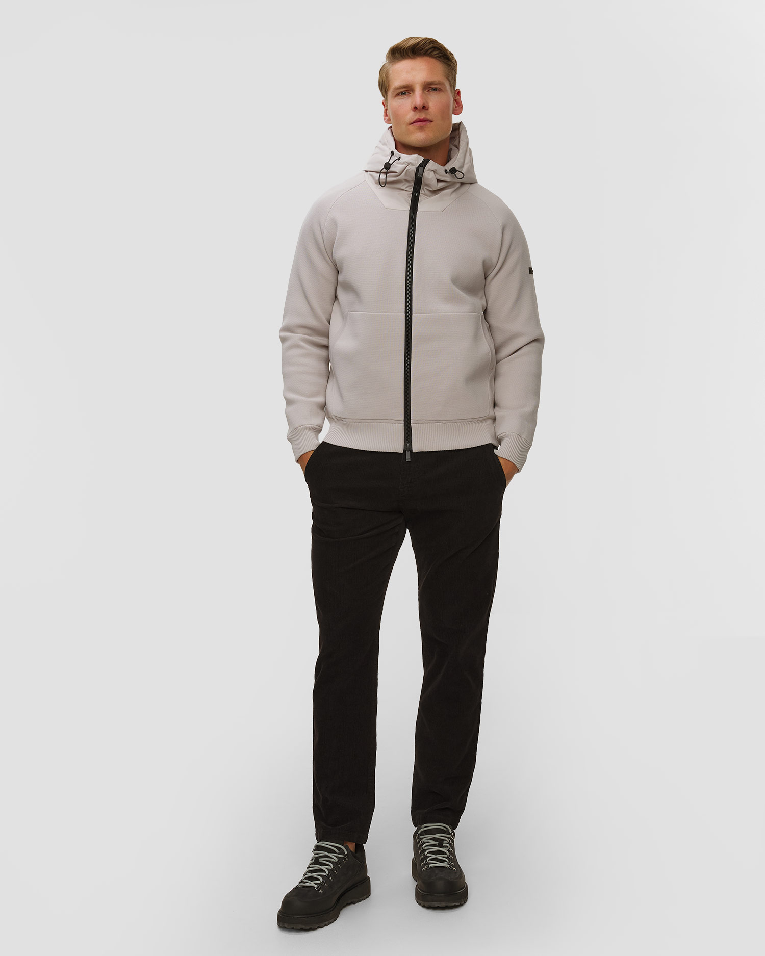 Unity Original Sunny Herren-Kapuzenpullover mit Reißverschluss