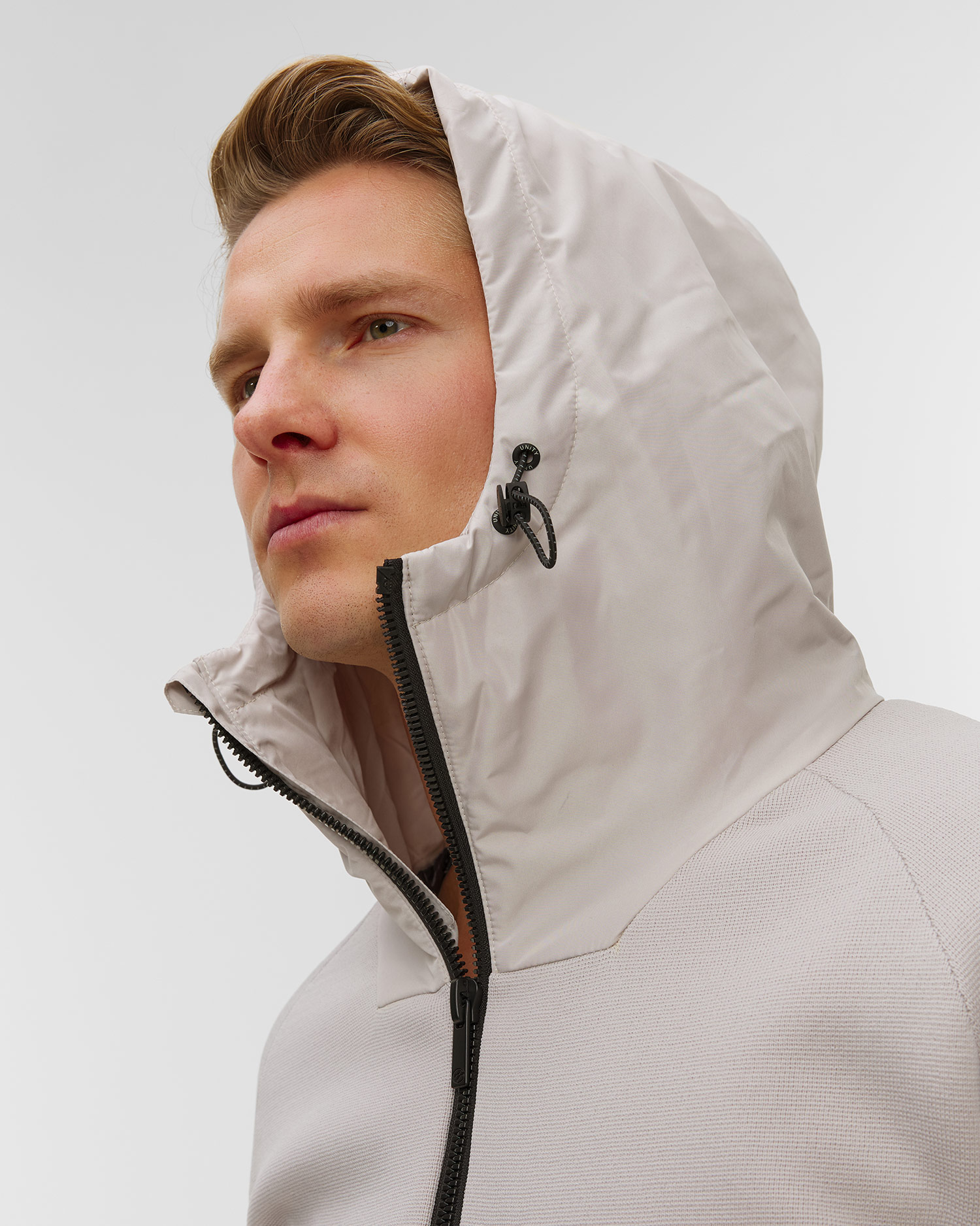 Unity Original Sunny Herren-Kapuzenpullover mit Reißverschluss