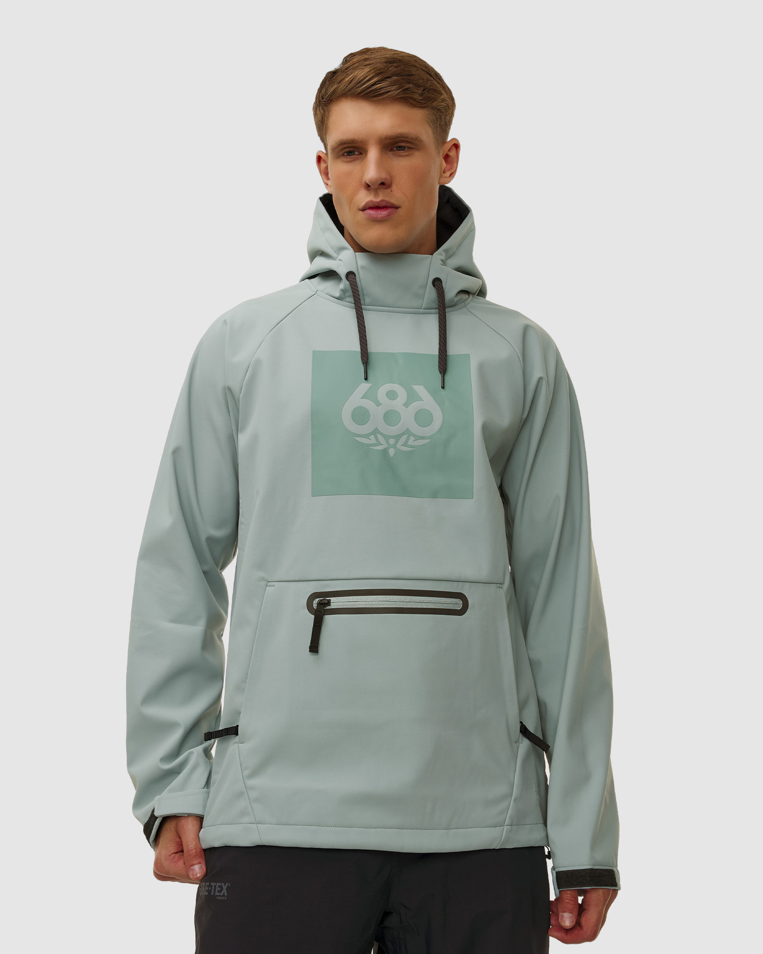 Hanorac de snowboard pentru bărbați 686 Mens Waterproof Hoody
