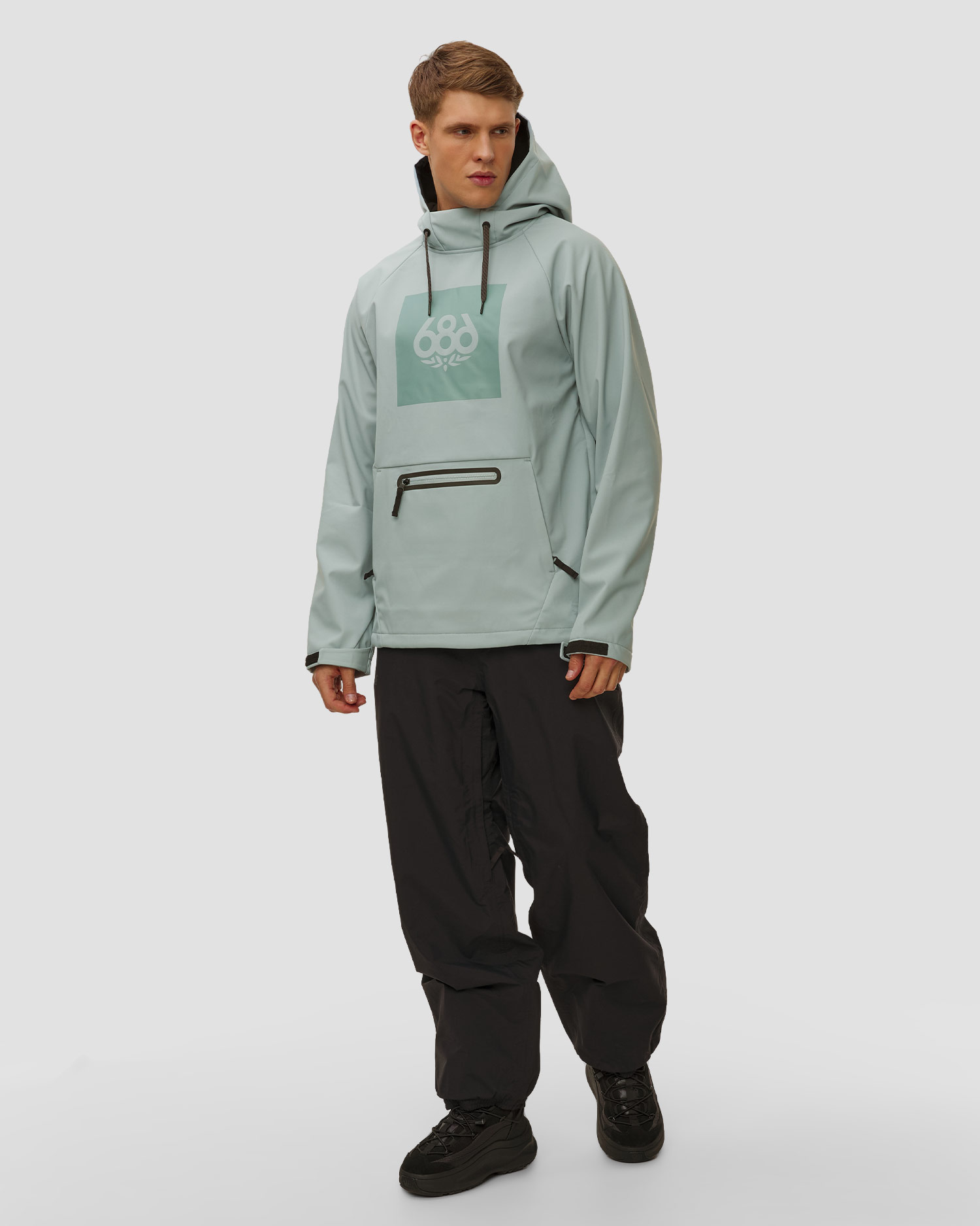 Hanorac de snowboard pentru bărbați 686 Mens Waterproof Hoody