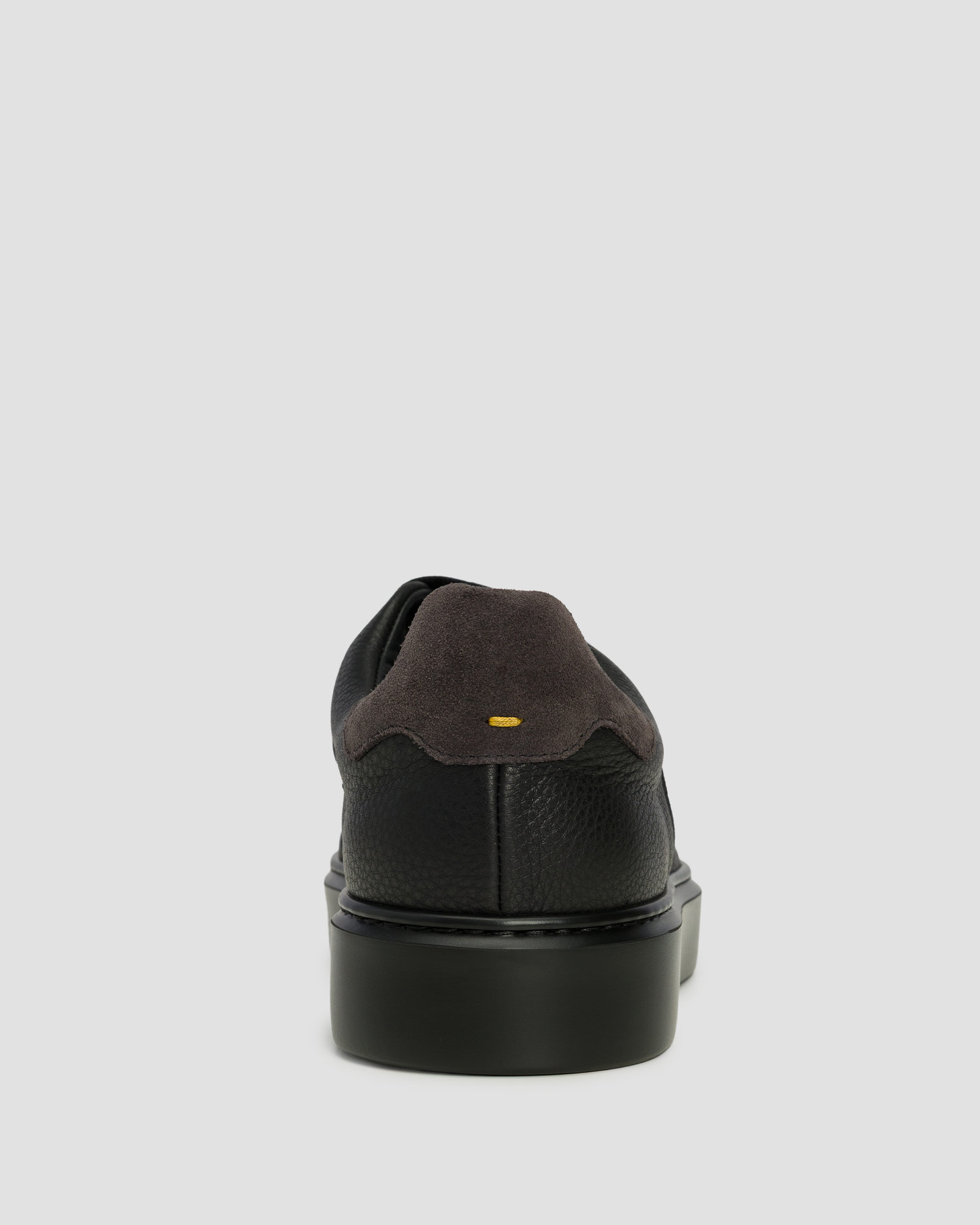 Pánské kožené boty Doucal's Gervaso v Černé Barvě