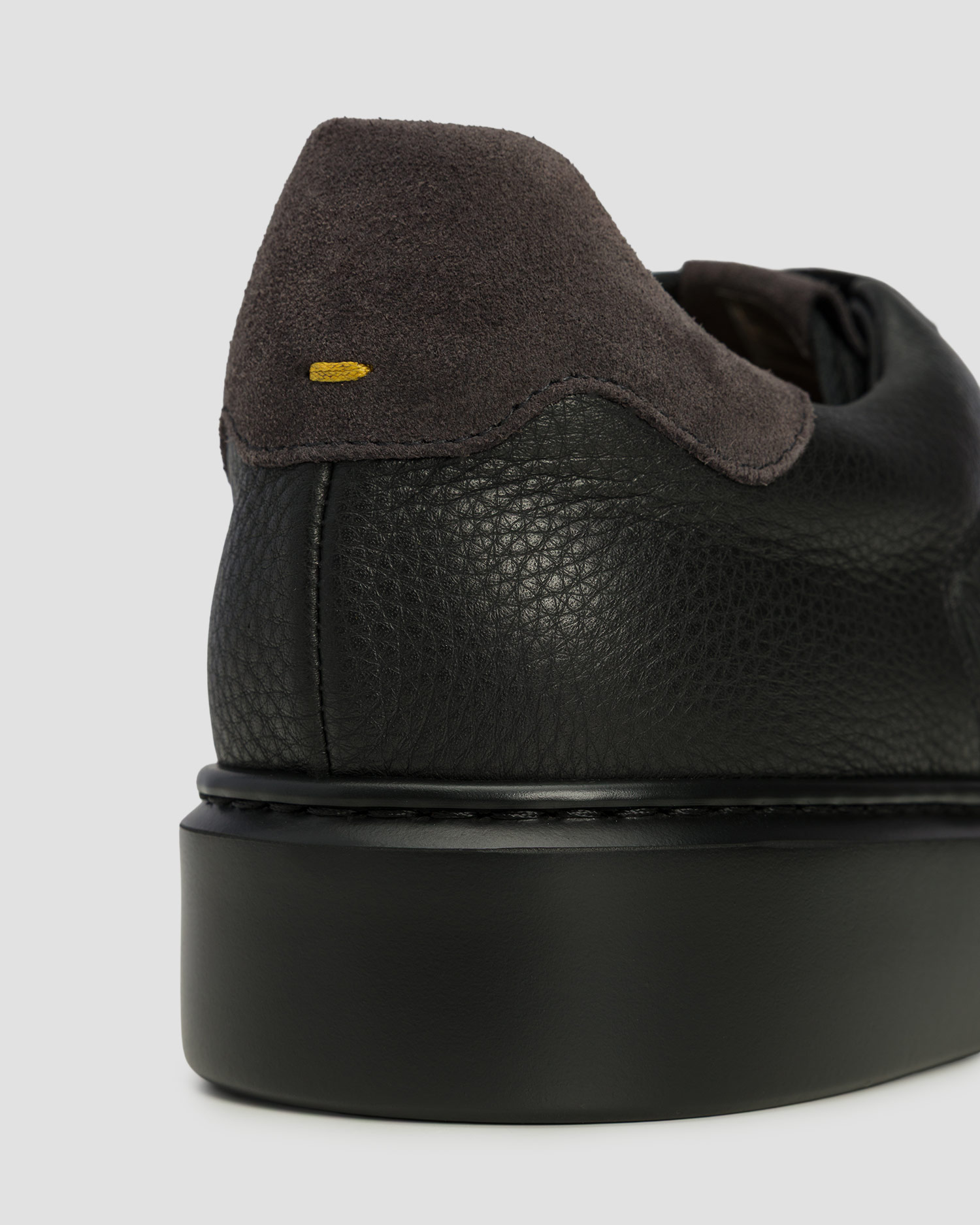 Buty skórzane męskie Doucal's Gervaso czarne