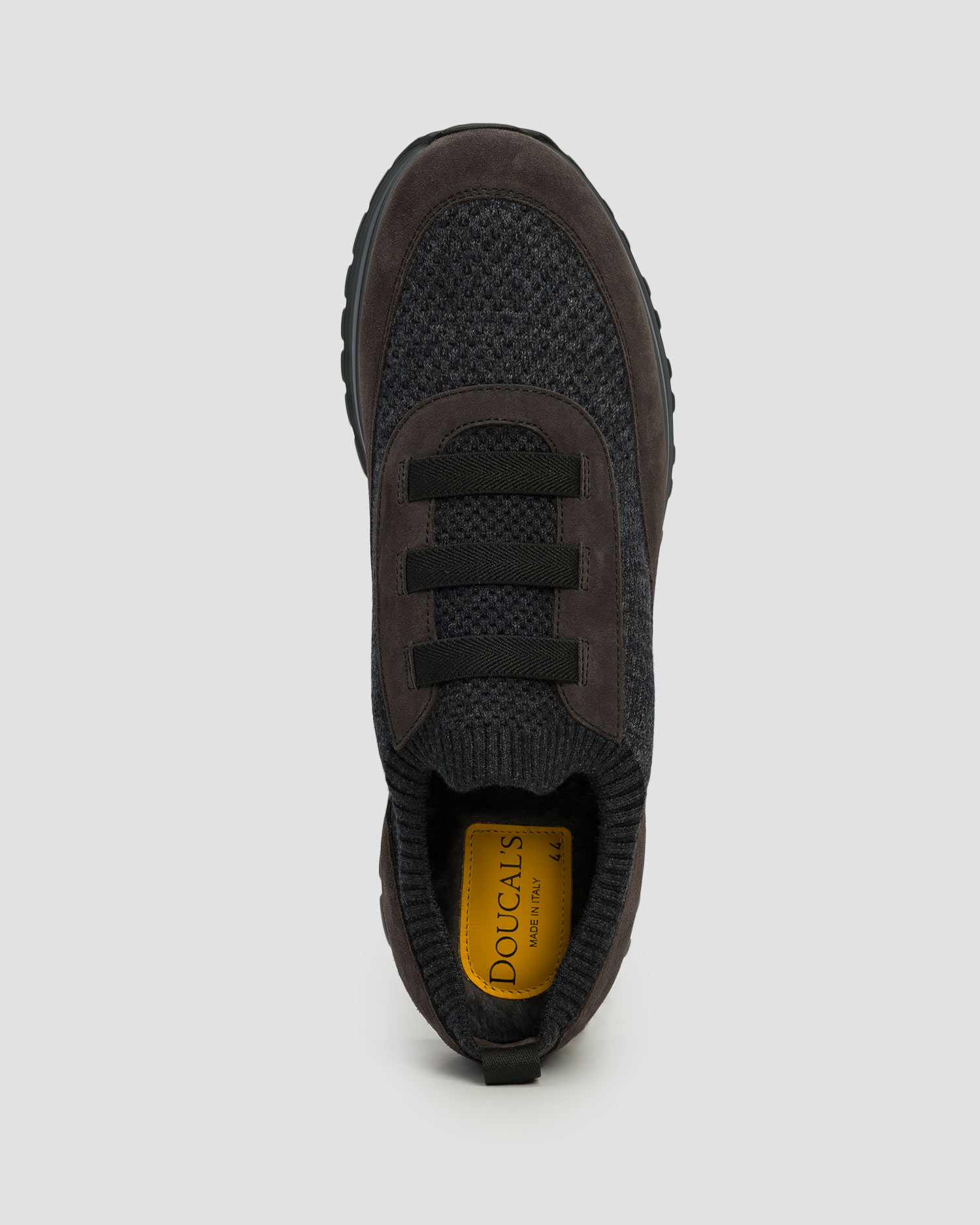 Pánske slip in topánky Doucal's Ascanio slip-on Antracite Grigio