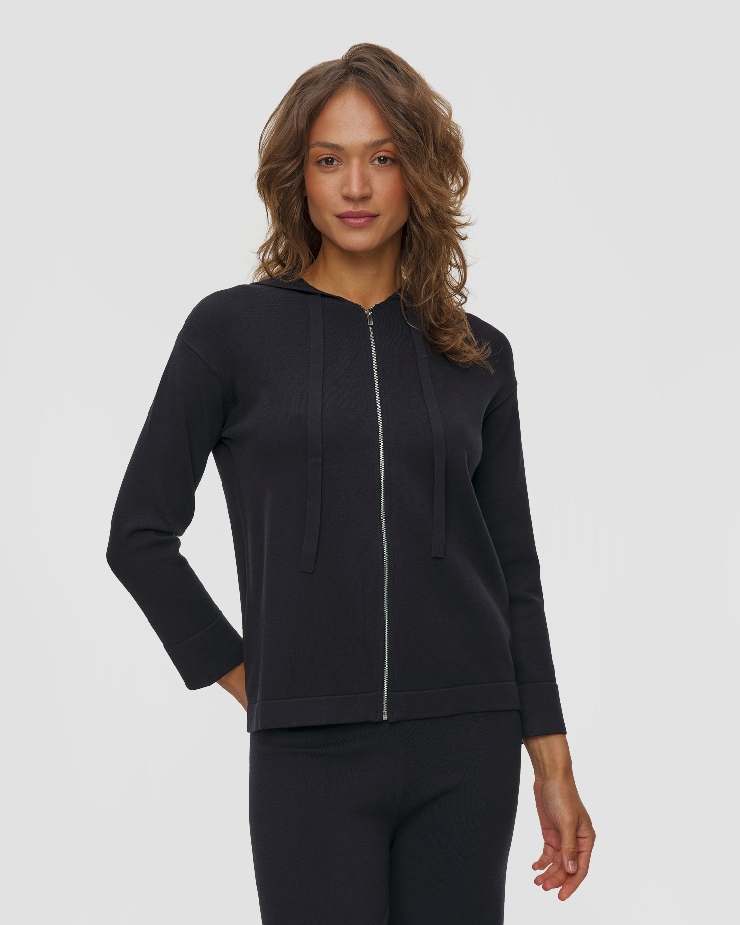 Černá dámská mikina MM by Max Mara Mmlaloa