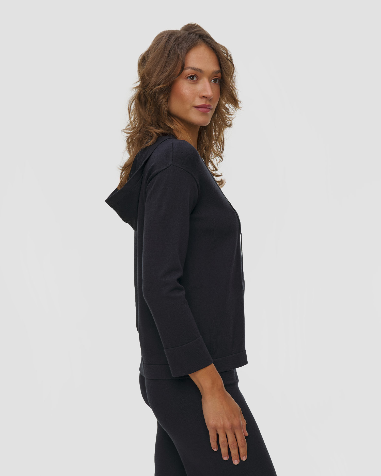 Černá dámská mikina MM by Max Mara Mmlaloa